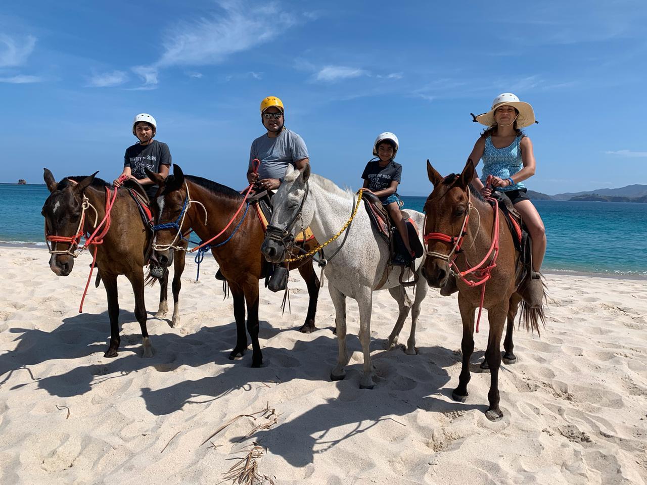 Horseback riding on the beach – Matapalo Beach, Costa Rica