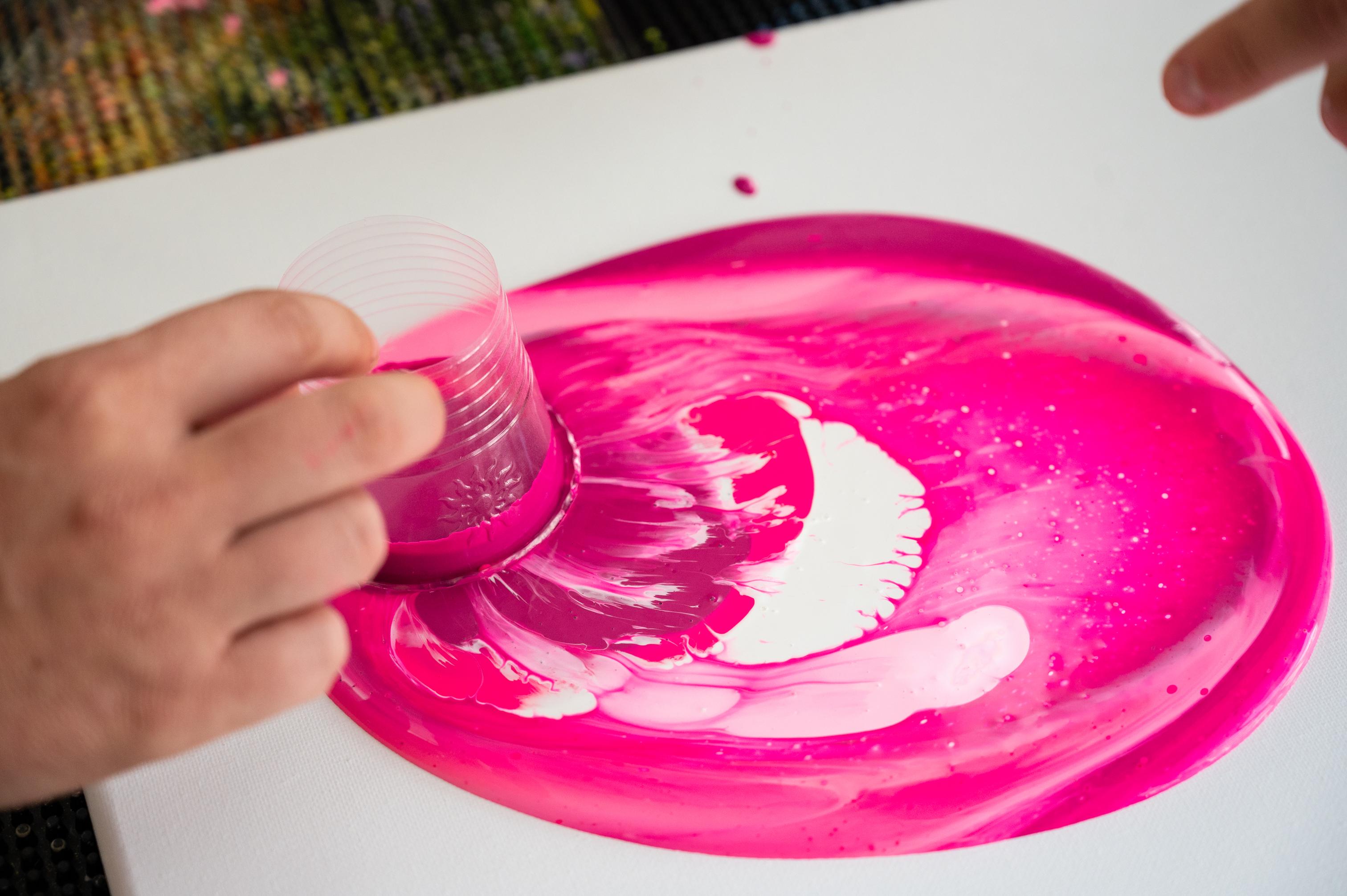 Houston Private Acrylic Pouring Art Experience – Houston, Texas