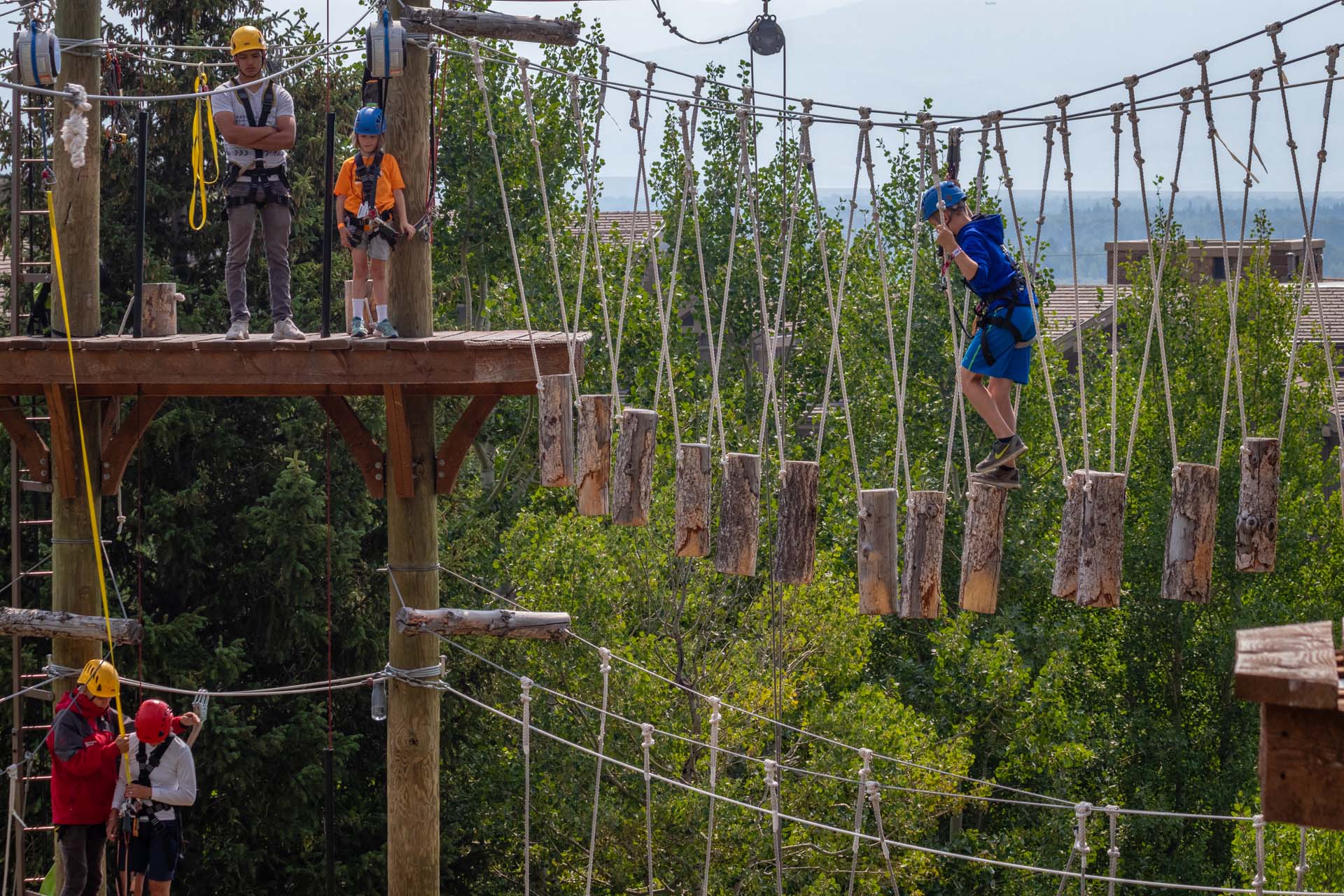 Jackson Hole: Aerial Ropes Course – Teton Village, Wyoming