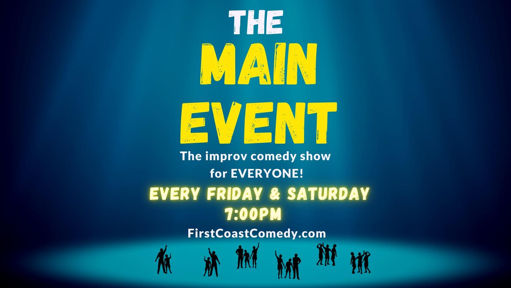 Jacksonville: The Main Event Improv Comedy Ticket – Jacksonville, Florida