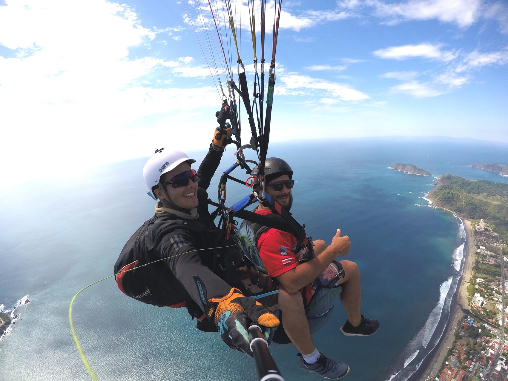 Jaco: 1500ft Tandem Paragliding Flight with Beach Views – Jaco, Costa Rica