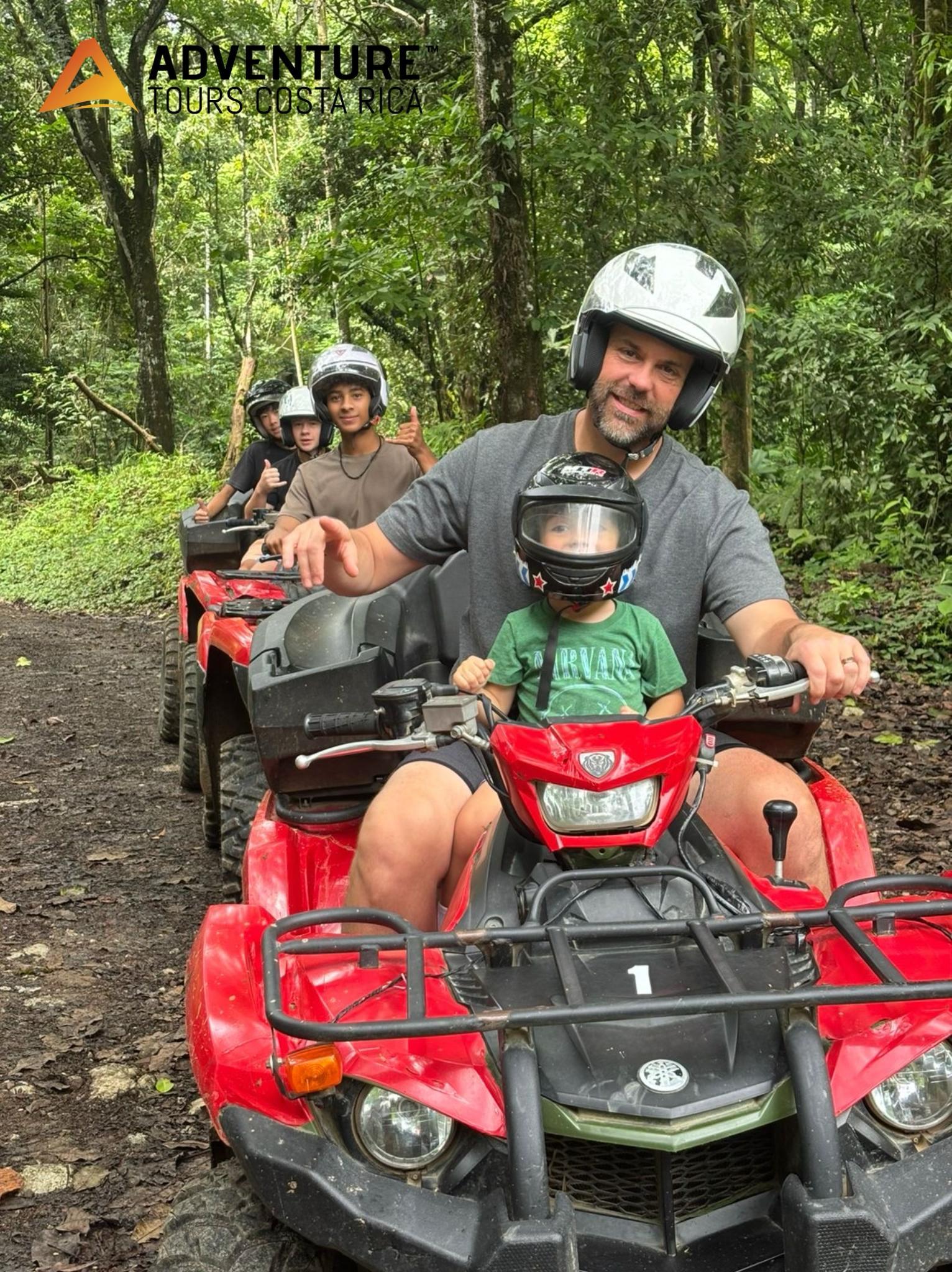 Jaco Beach: ATV 3 hours Tour with Waterfall Swim – Jaco, Costa Rica