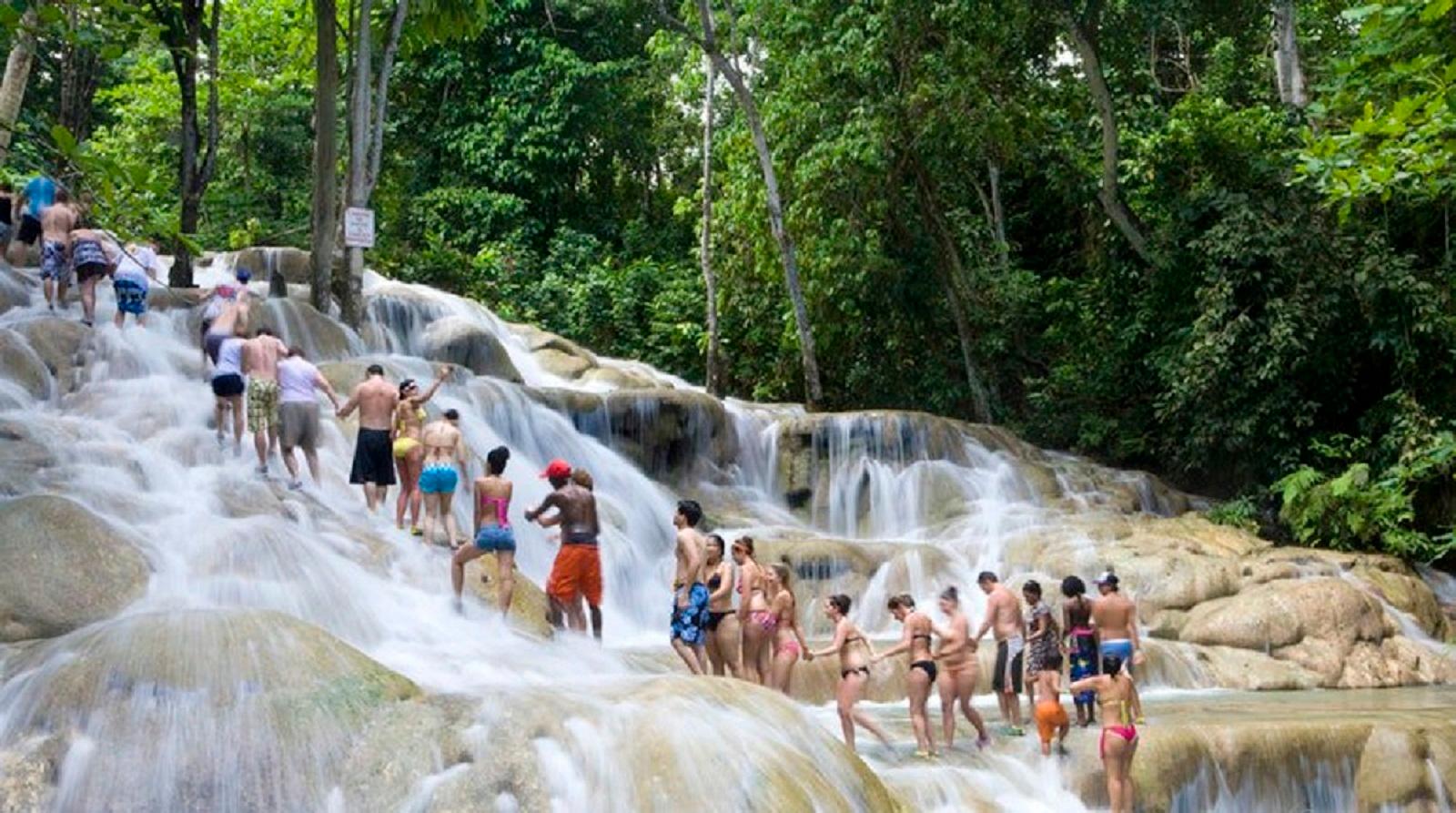 Jamaica: Dunn’s River Falls and Jungle River Tubing Tour – Ocho Rios, Jamaica