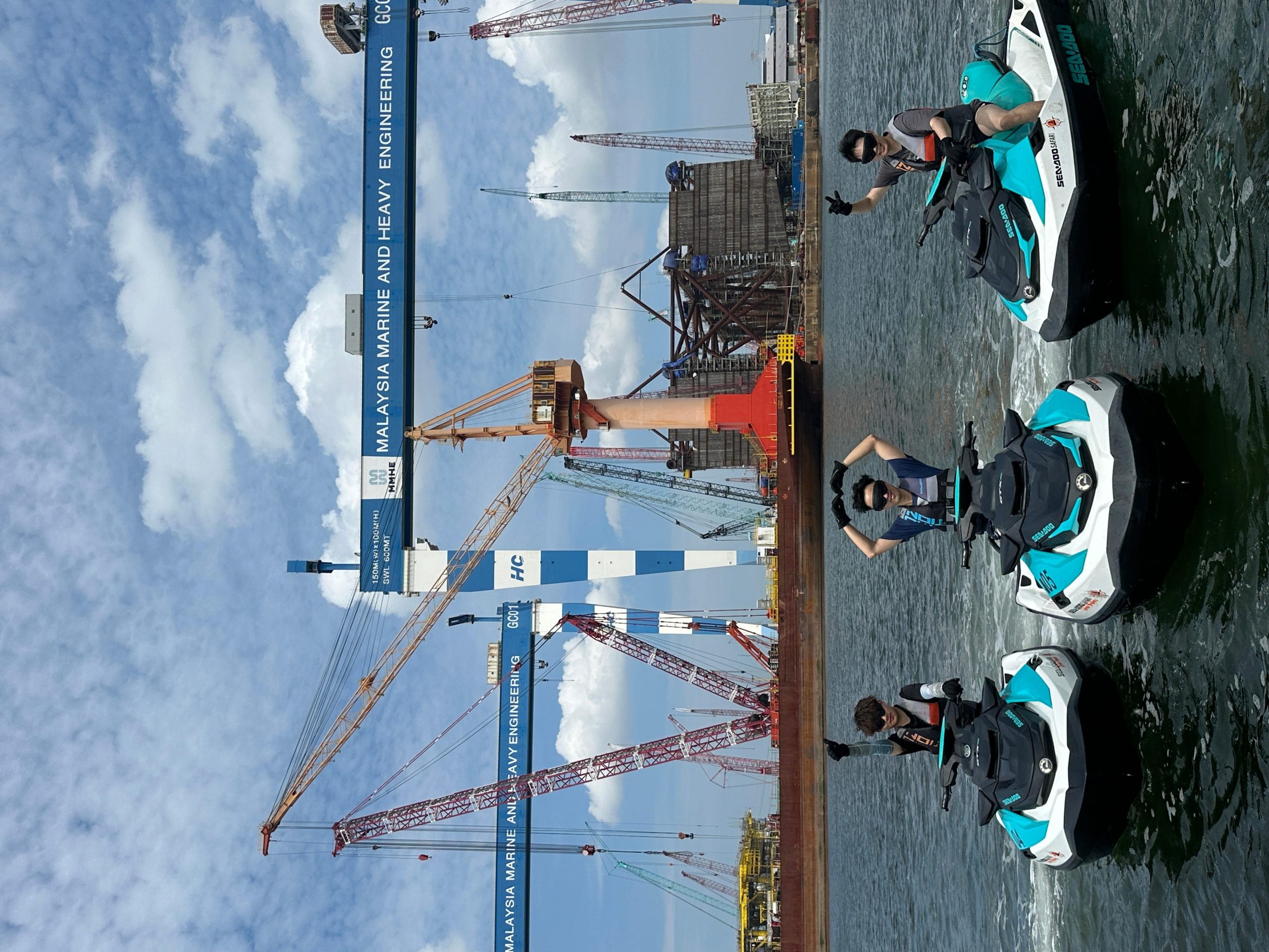 Johor Bahru : Seadoo JetSki 60mins Self Ride Tour(Single) – Singapore