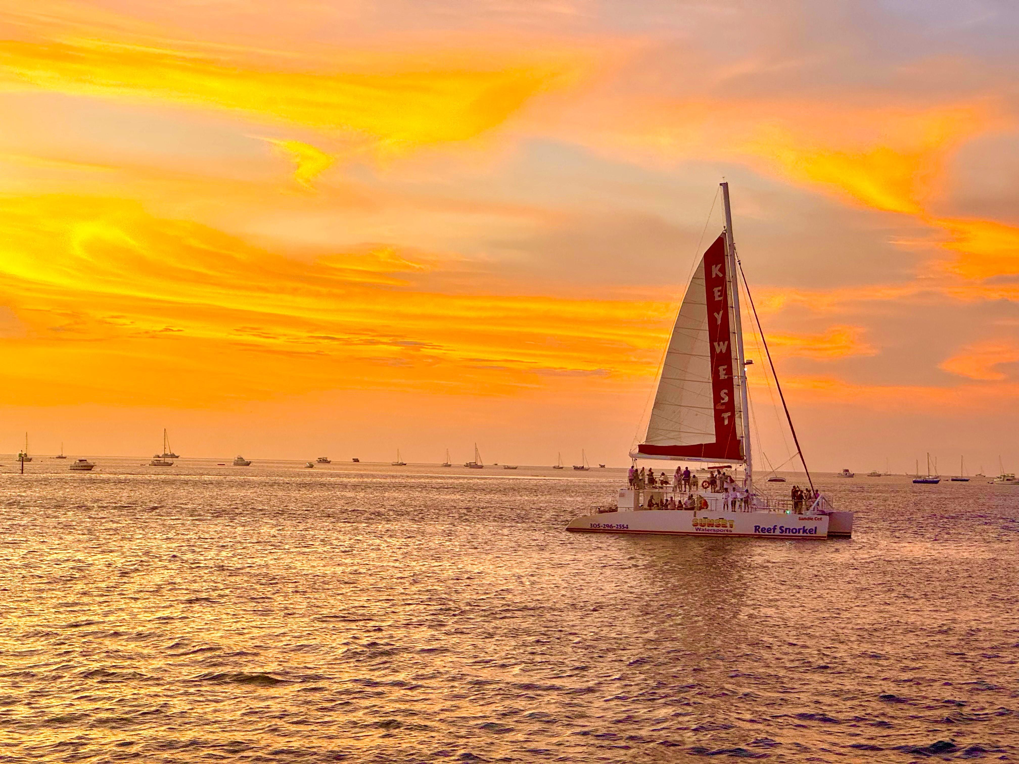 Key West Signature Sunset Cruise with Open Bar, Food & Music – Key West, Florida