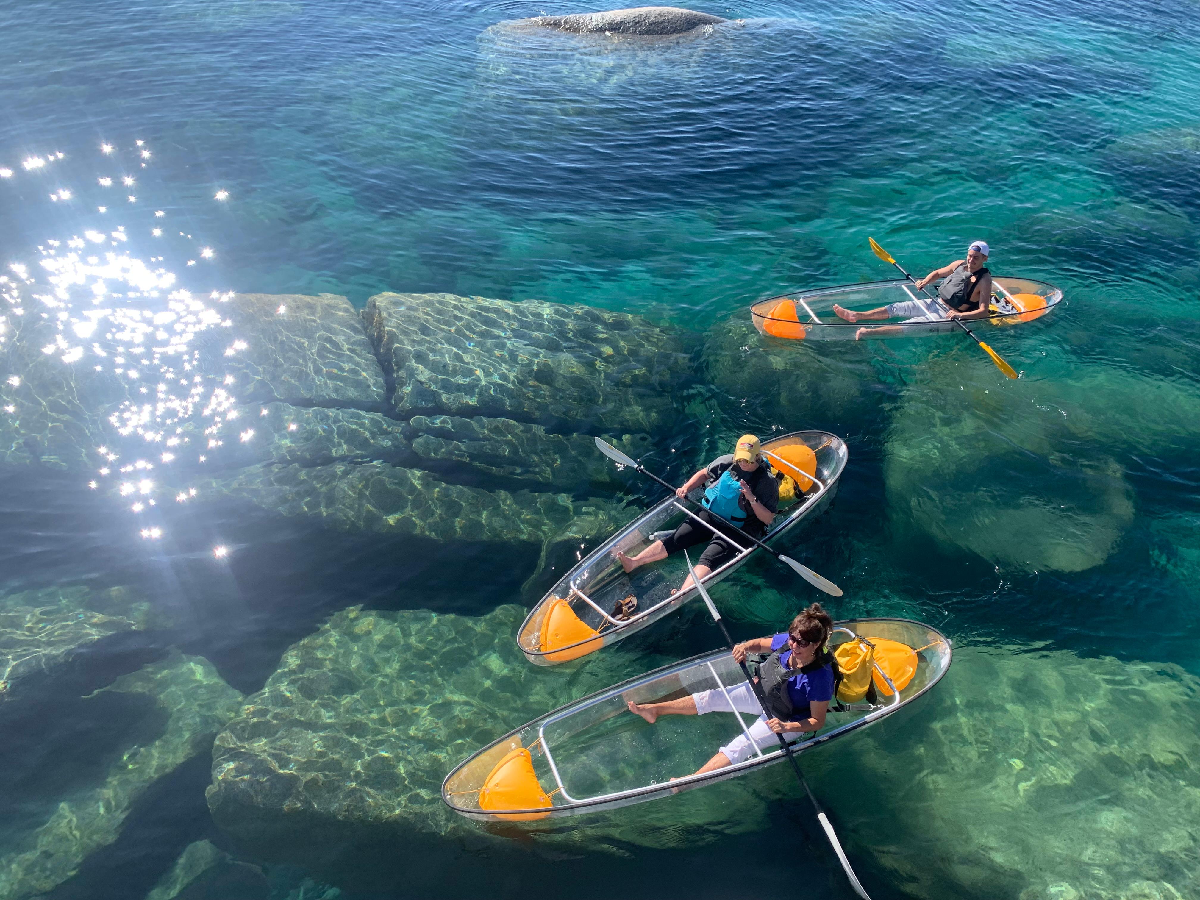 Lake Tahoe: Clear Kayak Tour – Carson City, Nevada