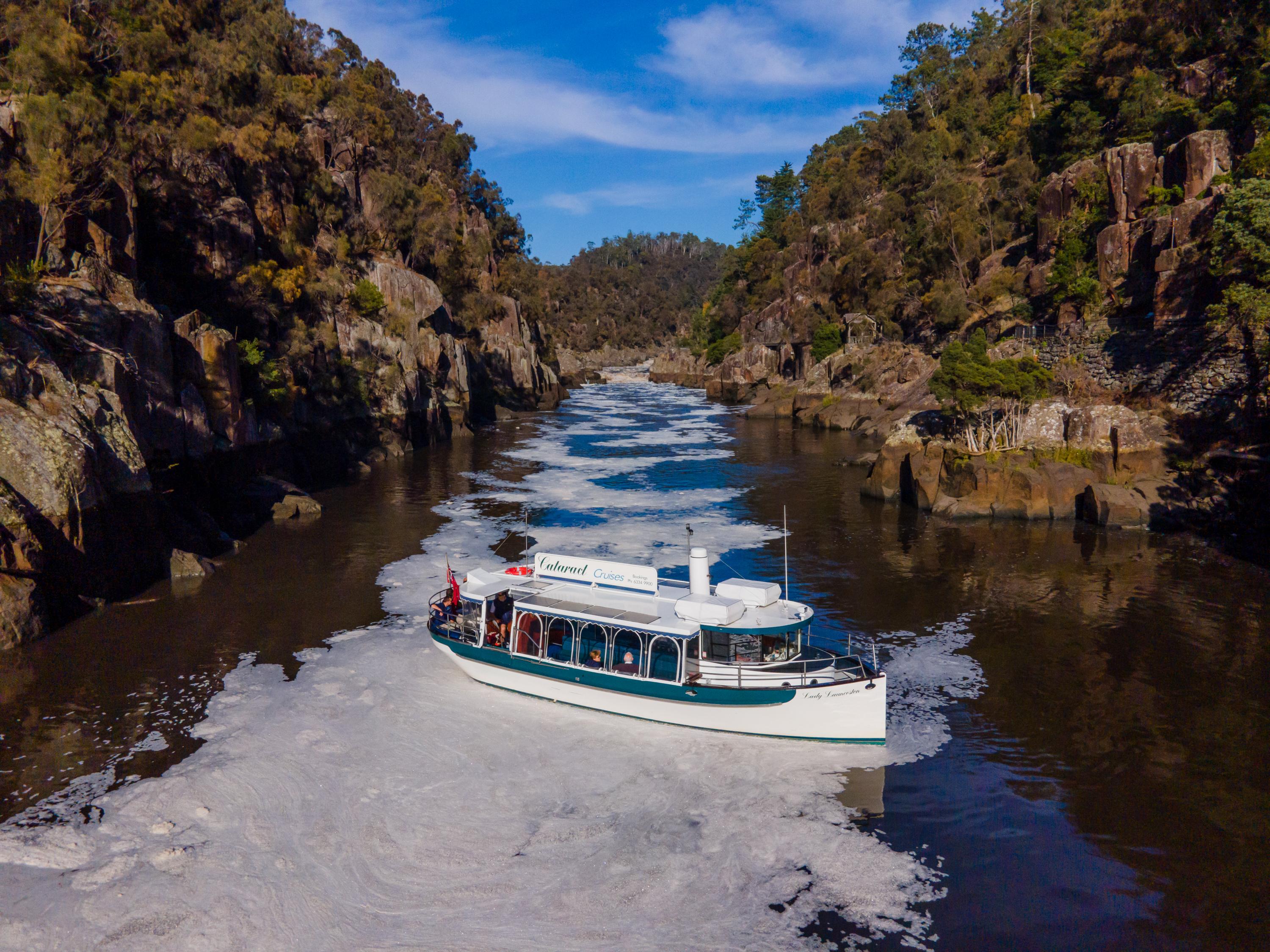 Launceston: Cataract Gorge Adventure Cruise Open Ticket – Launceston, Australia