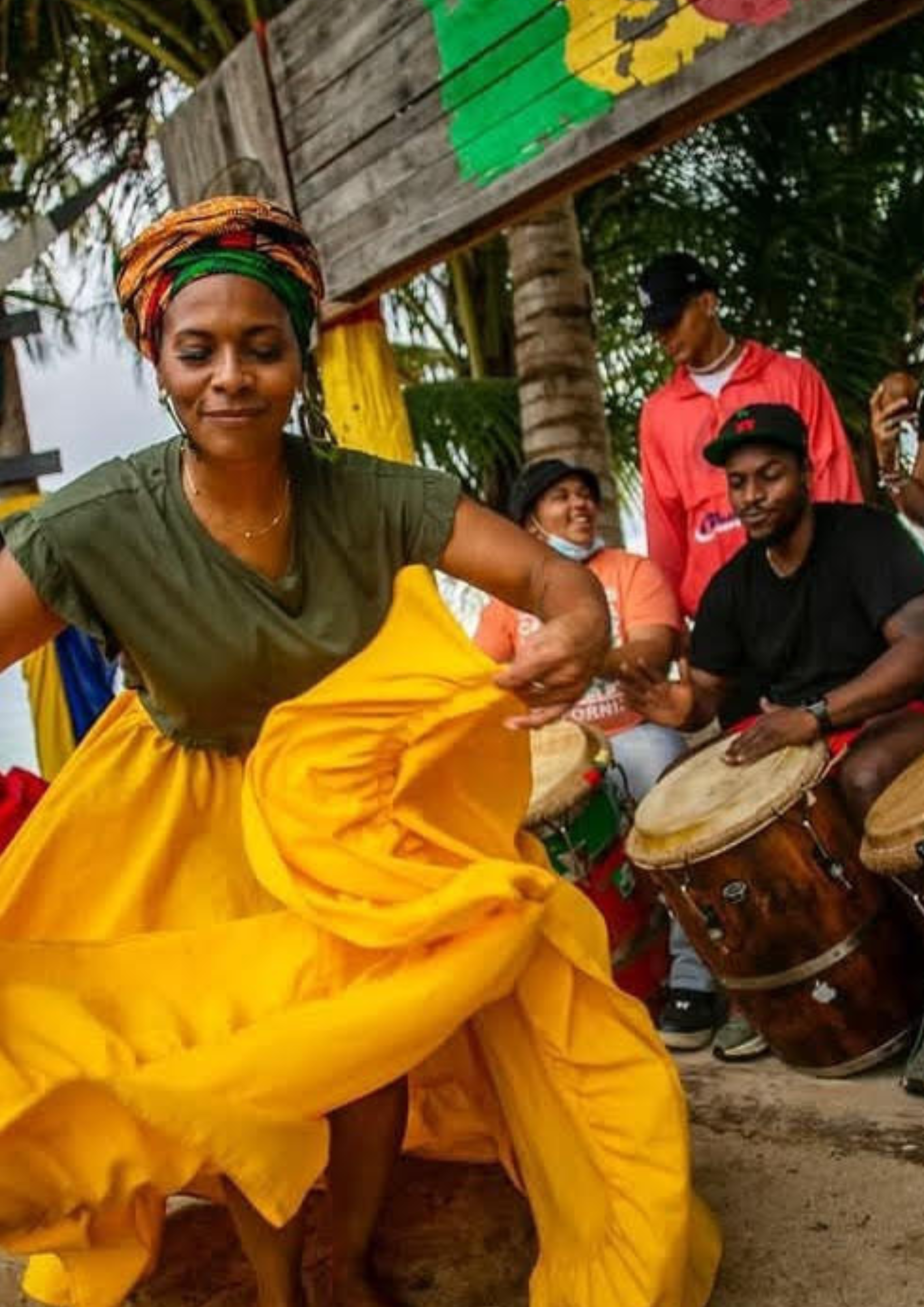 Loiza: VIP Bomba Dance Class with Live Drums – Loiza, Puerto Rico