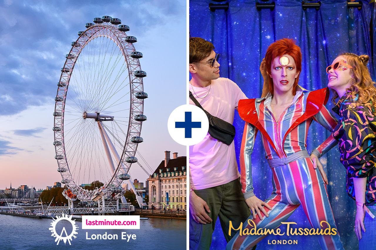 London: London Eye and Madame Tussauds Combo Ticket – London, United Kingdom