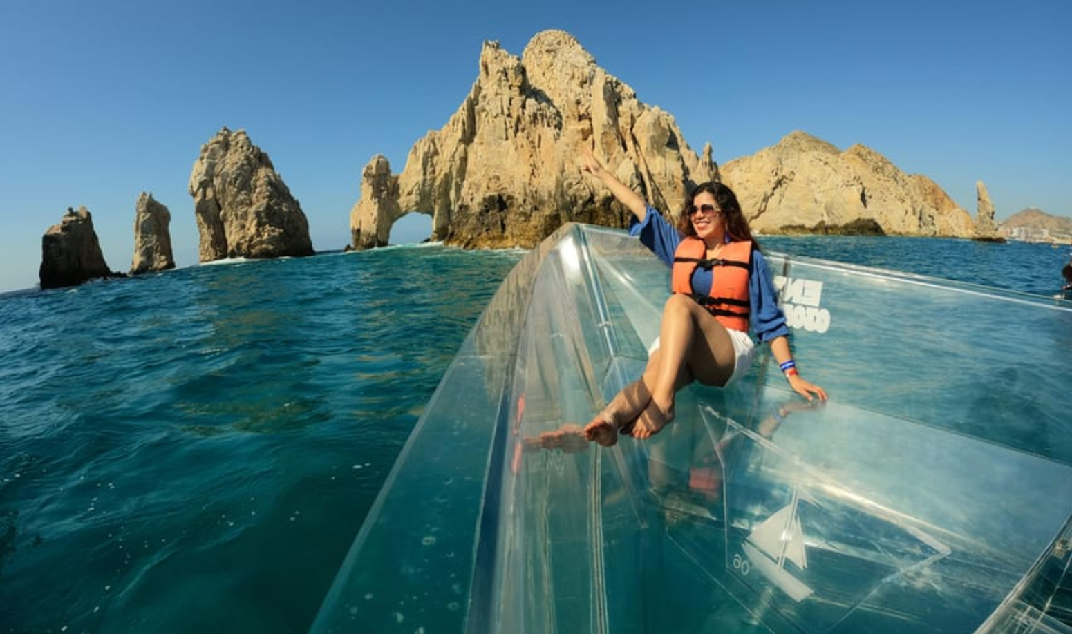 Los Cabos: Get to know the arch on the iconic transparent boat tour – Cabo San Lucas, Mexico