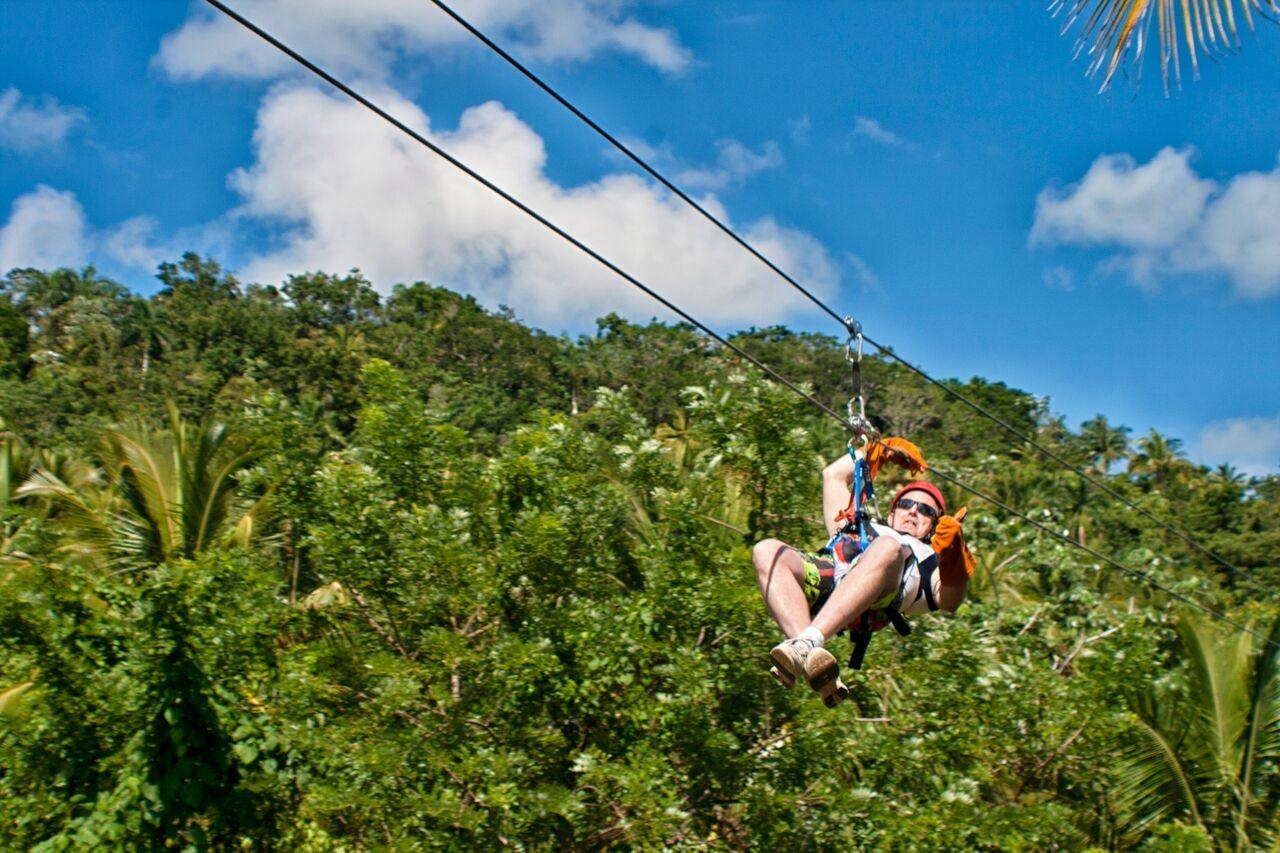 Los Haitises: Kayak and Zipline experience and lunch – San Lorenzo Bay, Dominican Republic