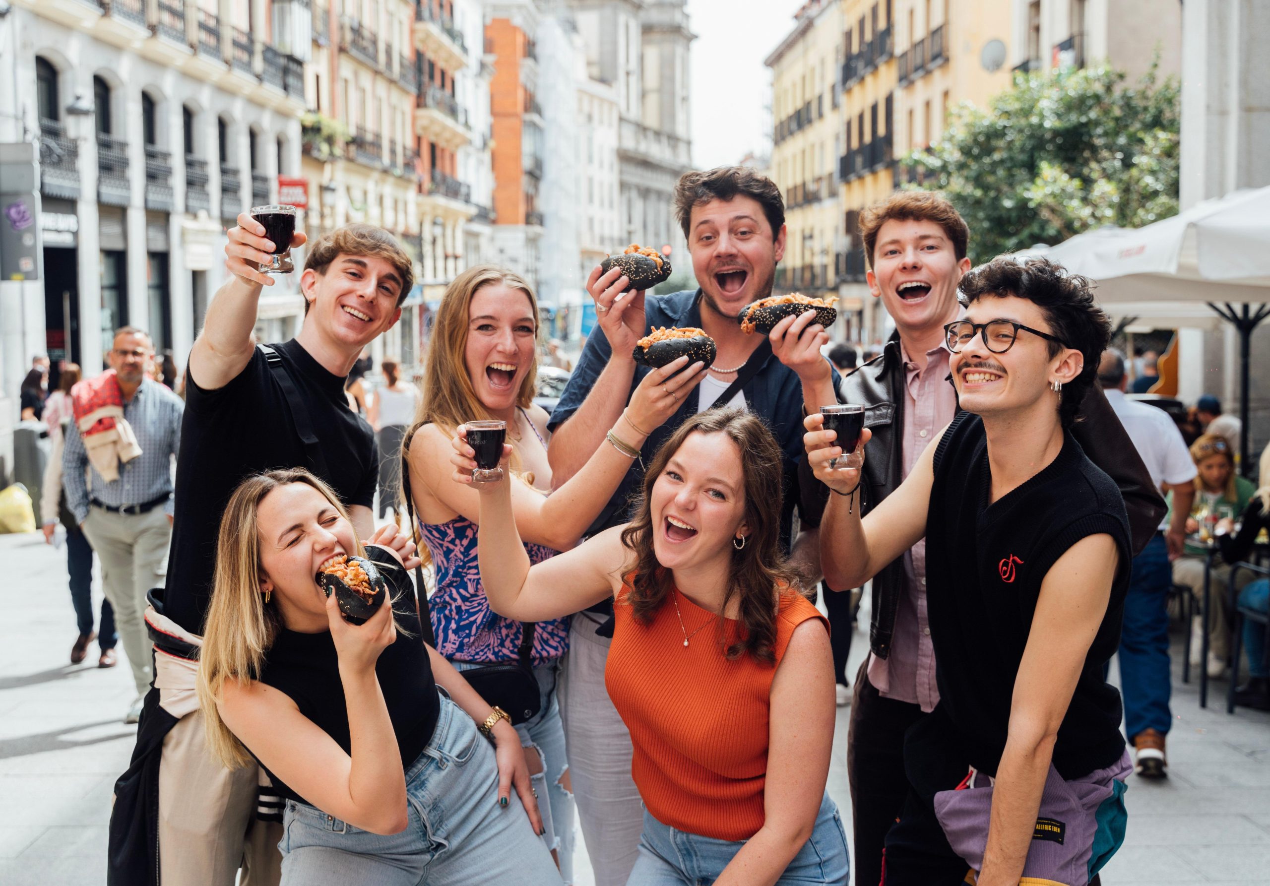 Madrid Guided Food Tour with Tapas and Spanish Wine – Madrid, Spain