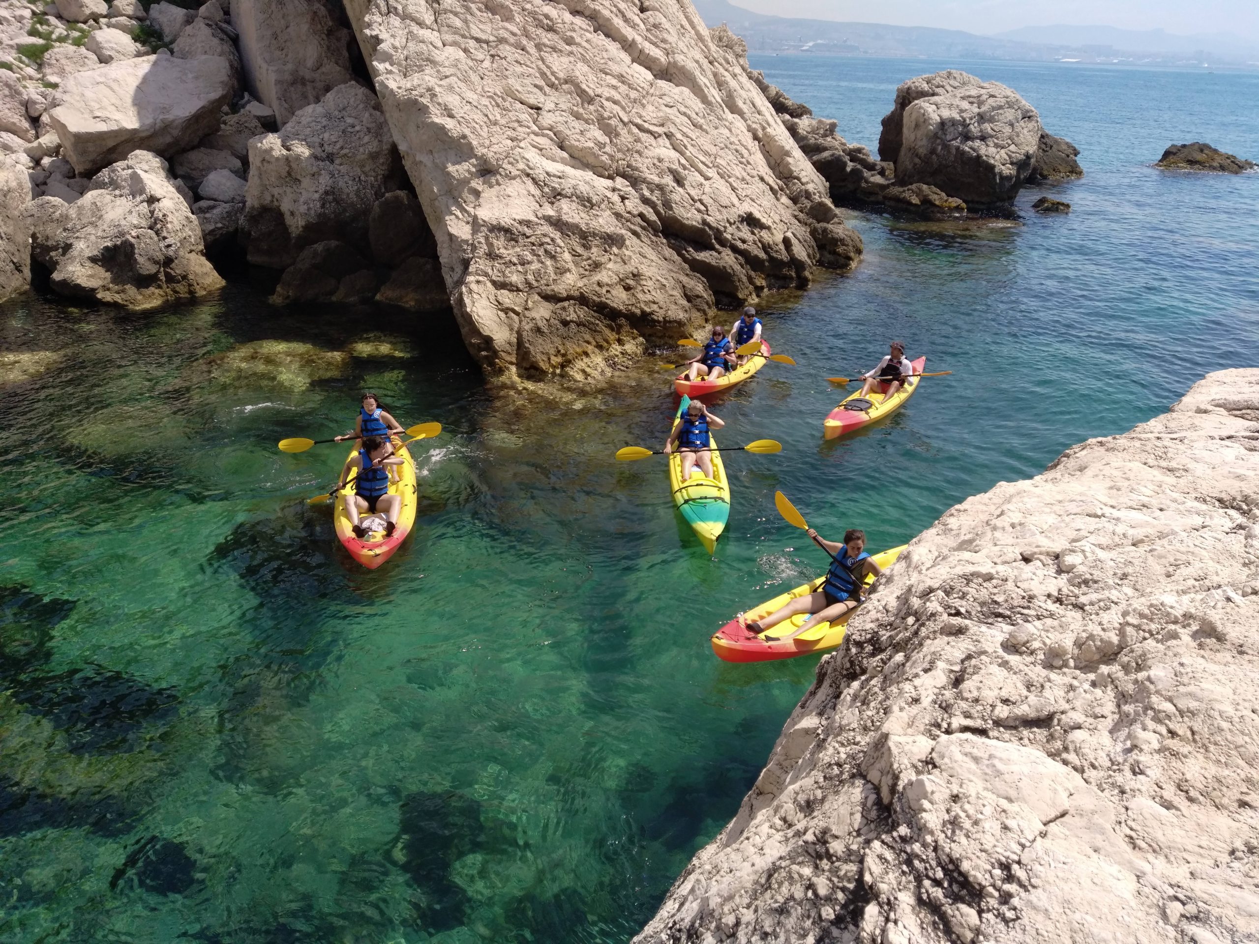 Marseille: Côte Bleue Calanques Half-Day Kayak Tour – Marseille, France