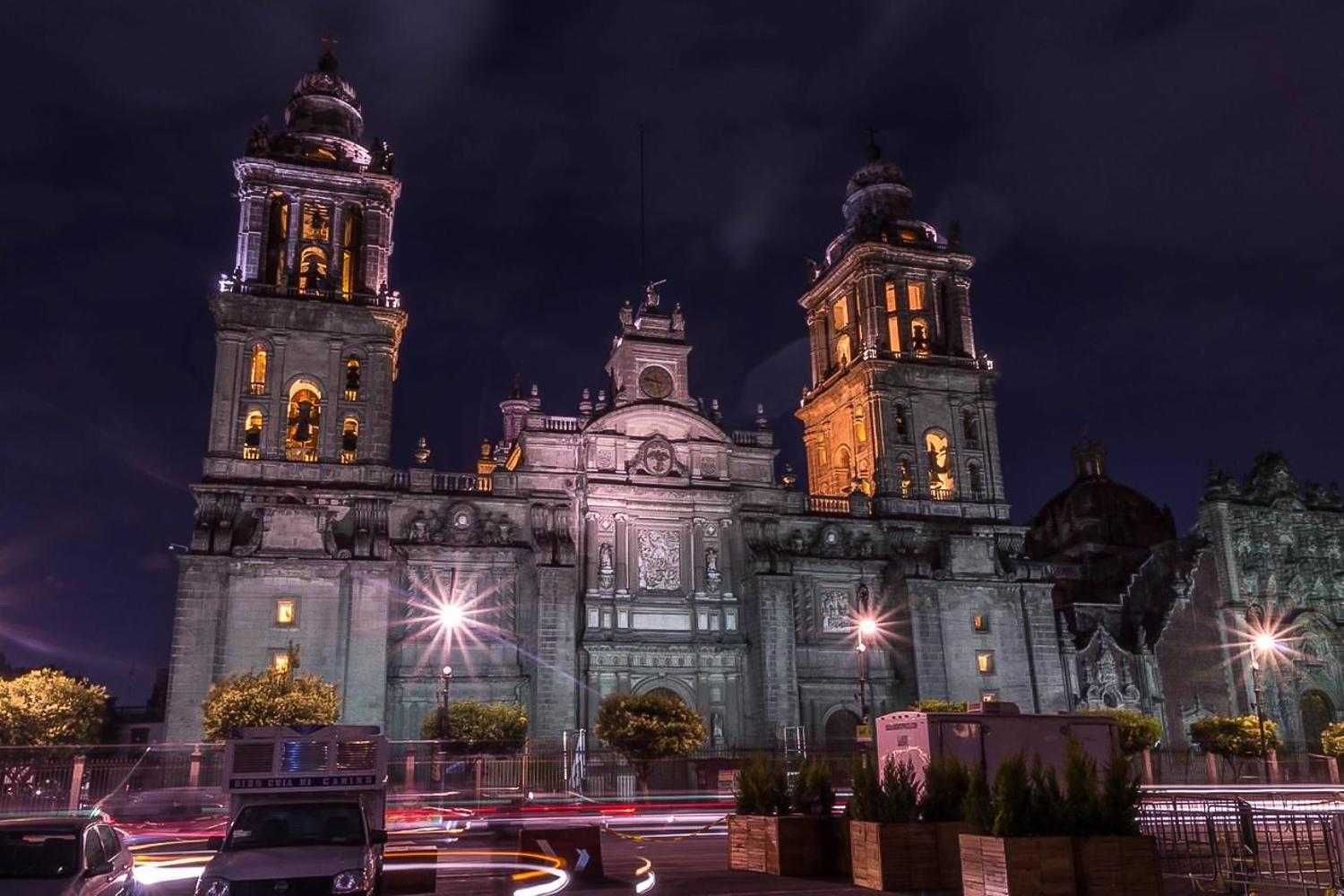 Mexico City: Double Decker Bus Night Tour – Mexico City, Mexico