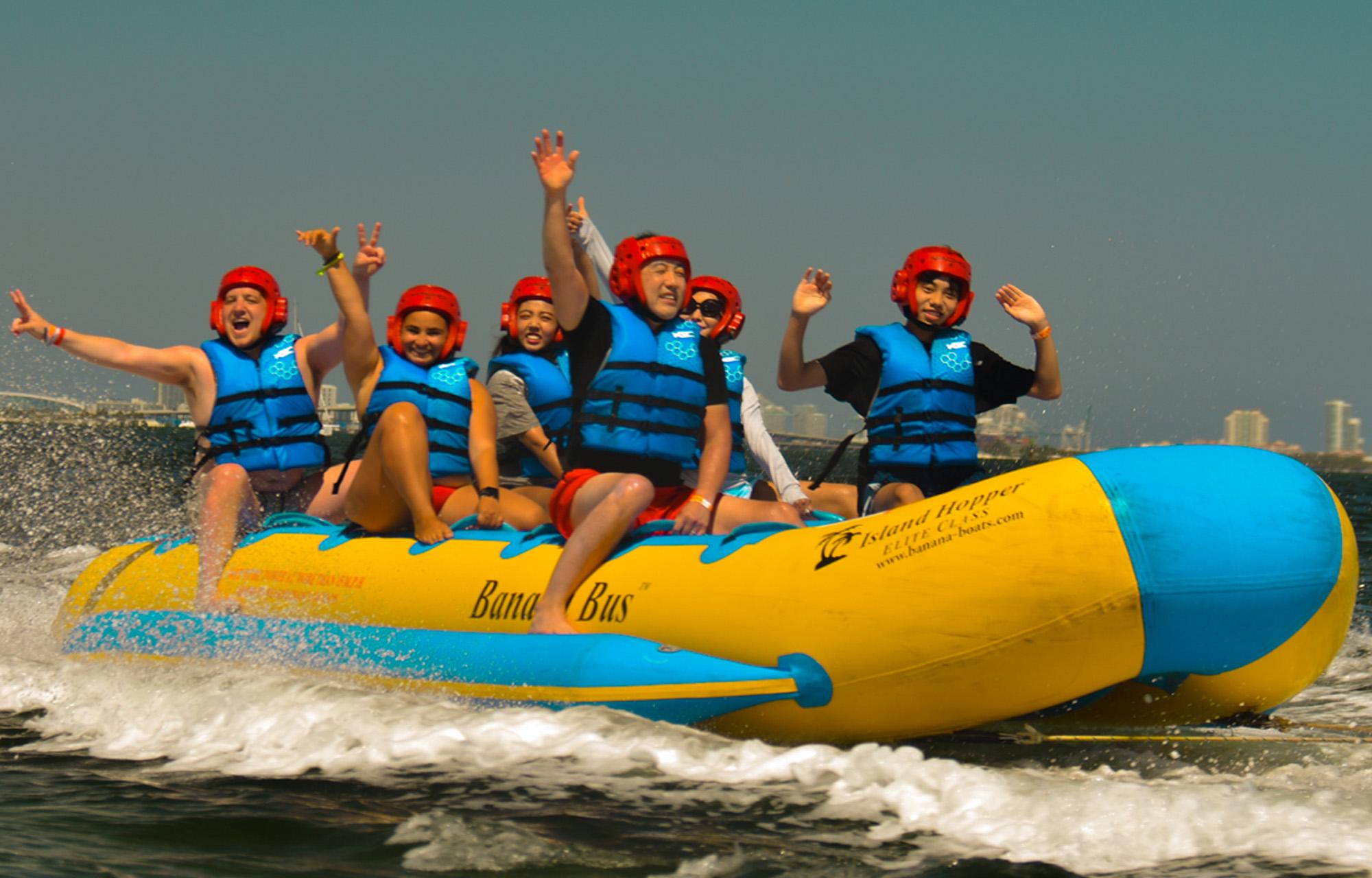 Miami: Banana Boat Ride – Miami, Florida