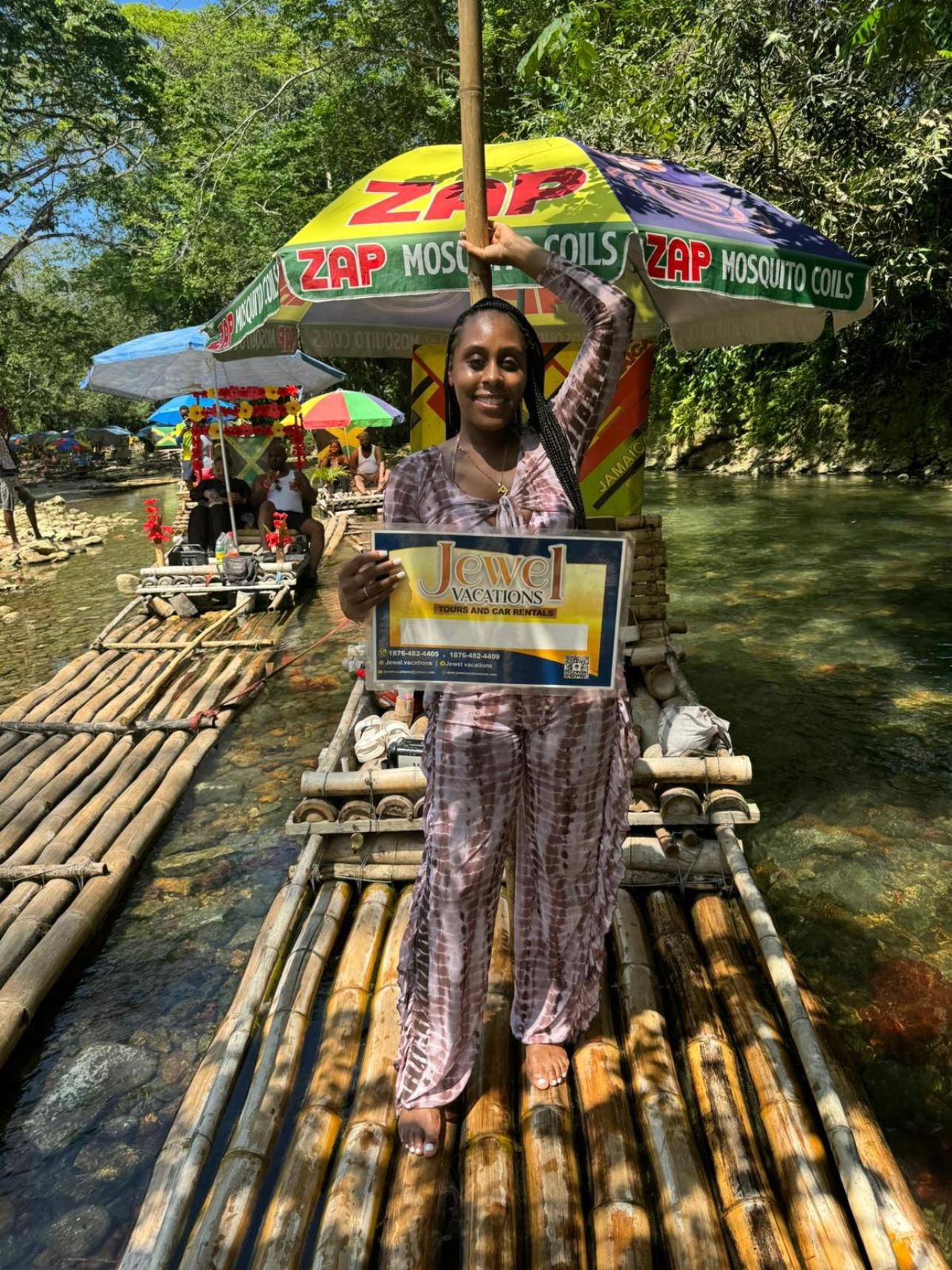 Montego Bay: Bamboo Rafting with Limestone Massage – Lethe, Jamaica