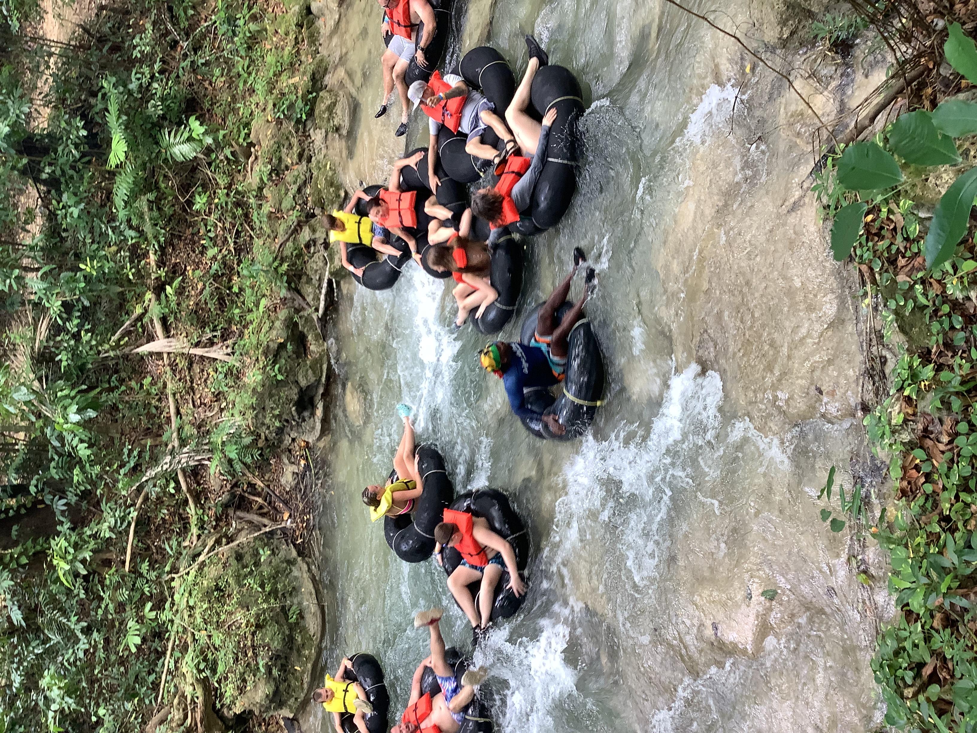 Montego Bay: Dunn’s River Falls and White River Tubing Combo – Dunns River Falls & Park, Jamaica