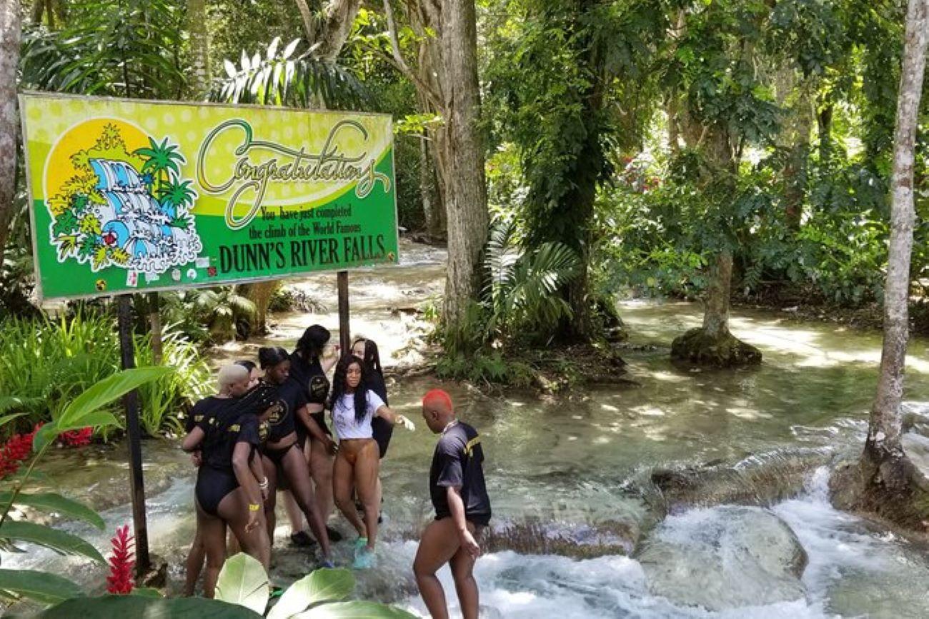 Montego Bay: Dunn’s River Falls,Secret Falls, Zipline Combo – Dunns River Falls & Park, Jamaica