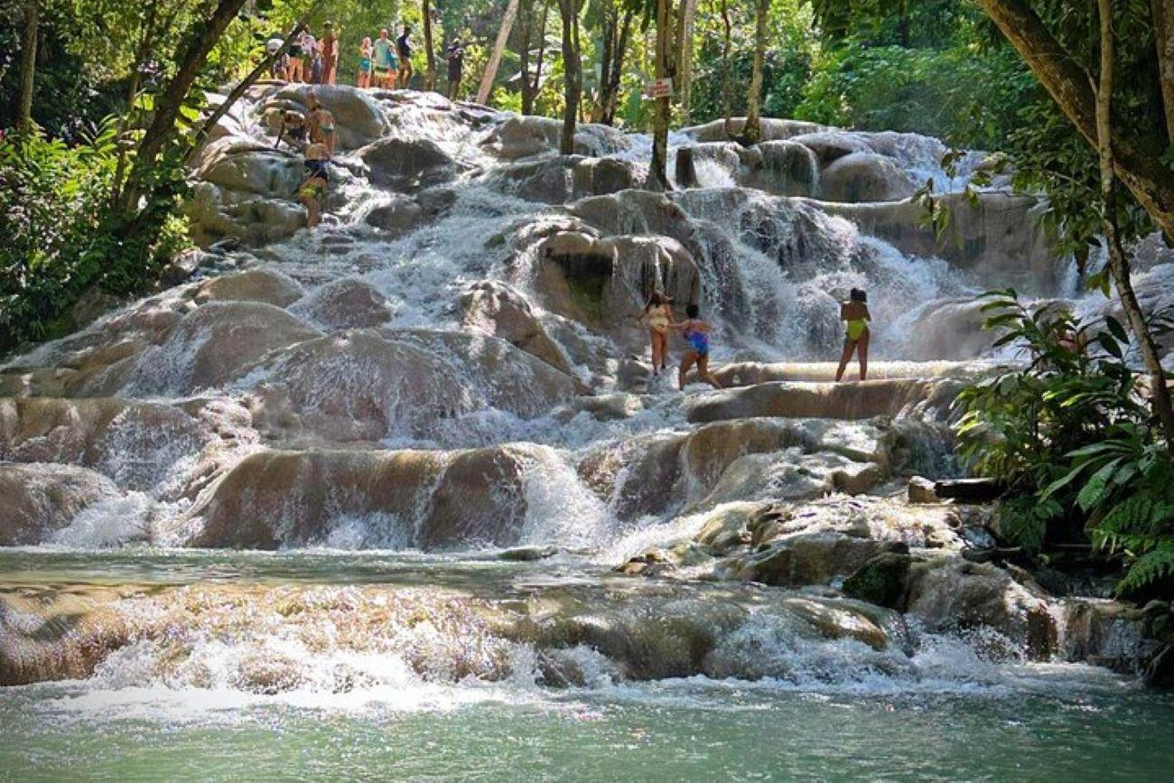 Montego Bay: Private Dunn’s River Falls and Blue Hole Tour – Island Gully Falls, Jamaica