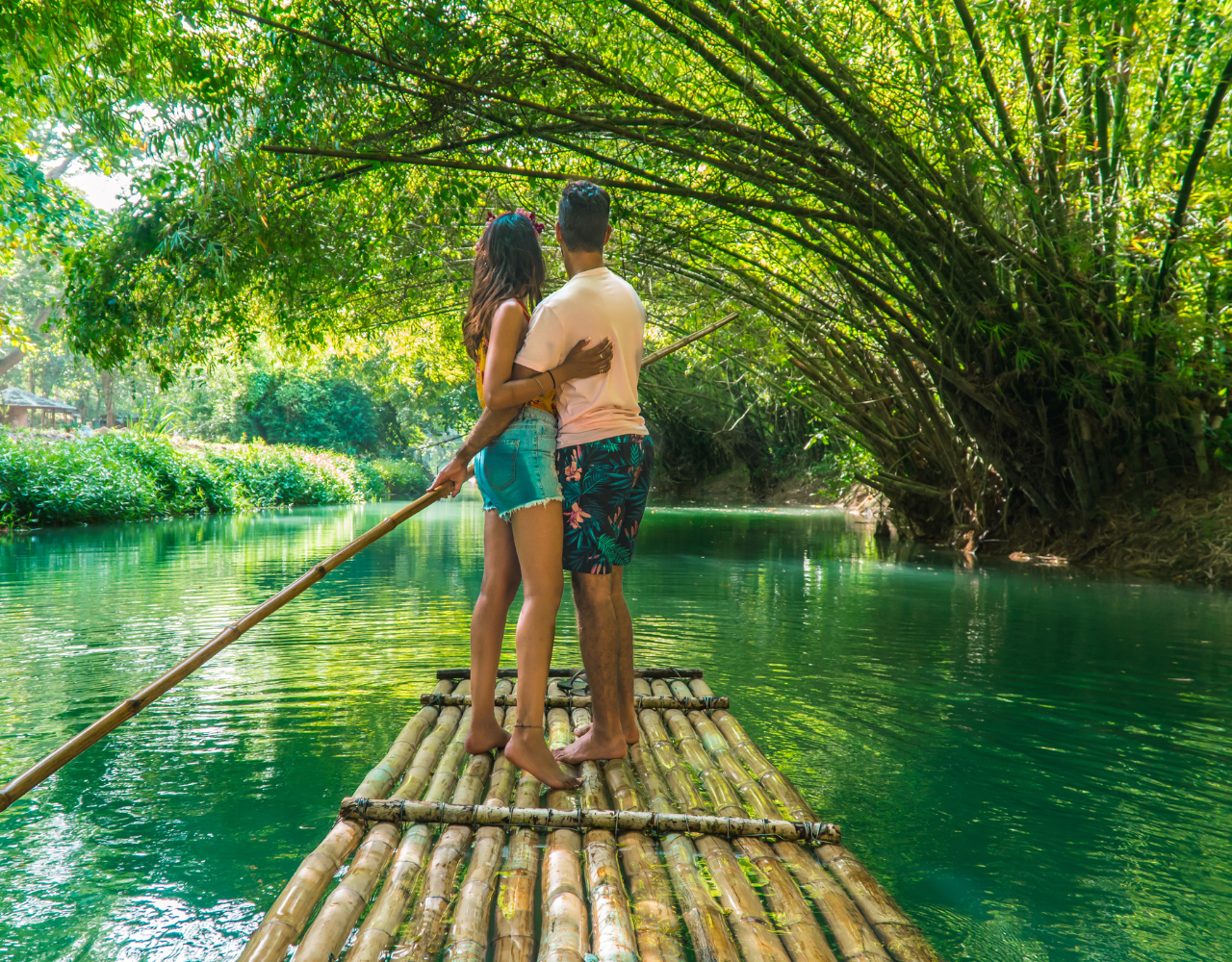 Montego Bay: River Rafting and Sunset Catamaran Cruise – Montego Bay, Jamaica