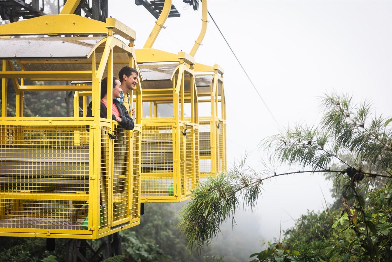 Monteverde: Tree Tram and Skywalk Hanging Bridges Combo – Monteverde, Costa Rica