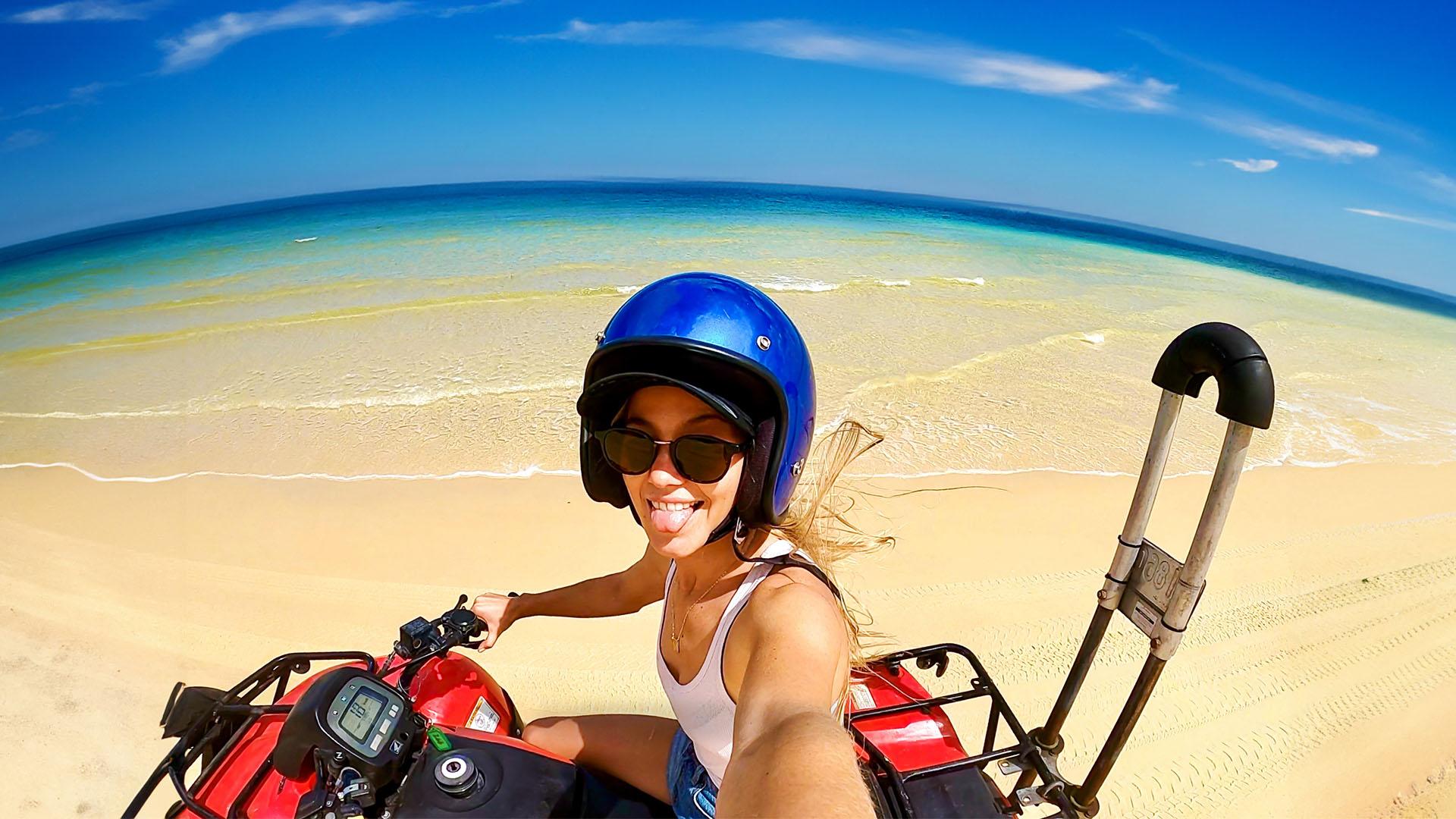 Moreton Island: Tangalooma Day Trip with ATV Quad Bike Tour – Brisbane, Australia