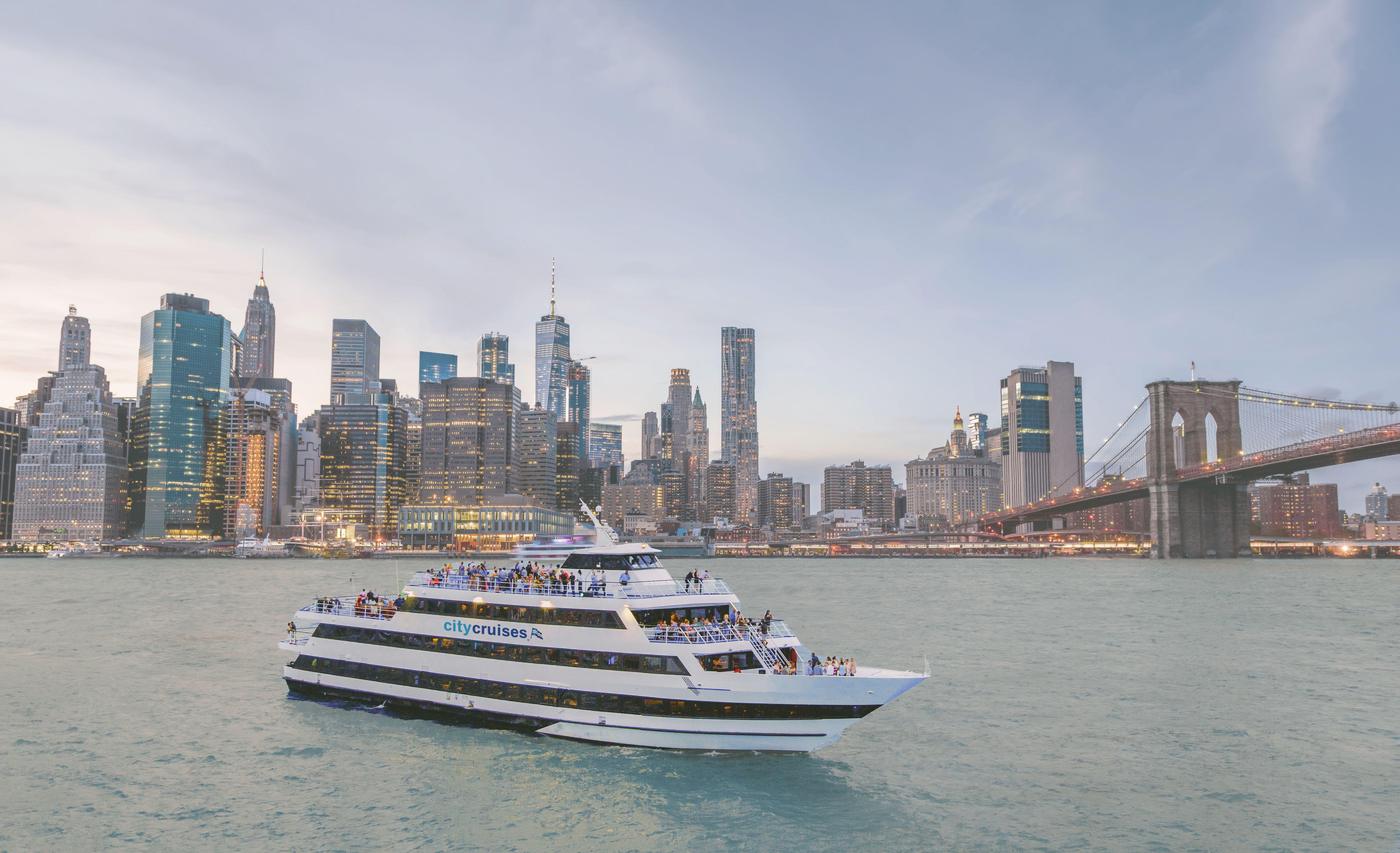 NYC: City Cruises Brunch, Lunch, or Dinner Buffet Cruise – New York City, New York