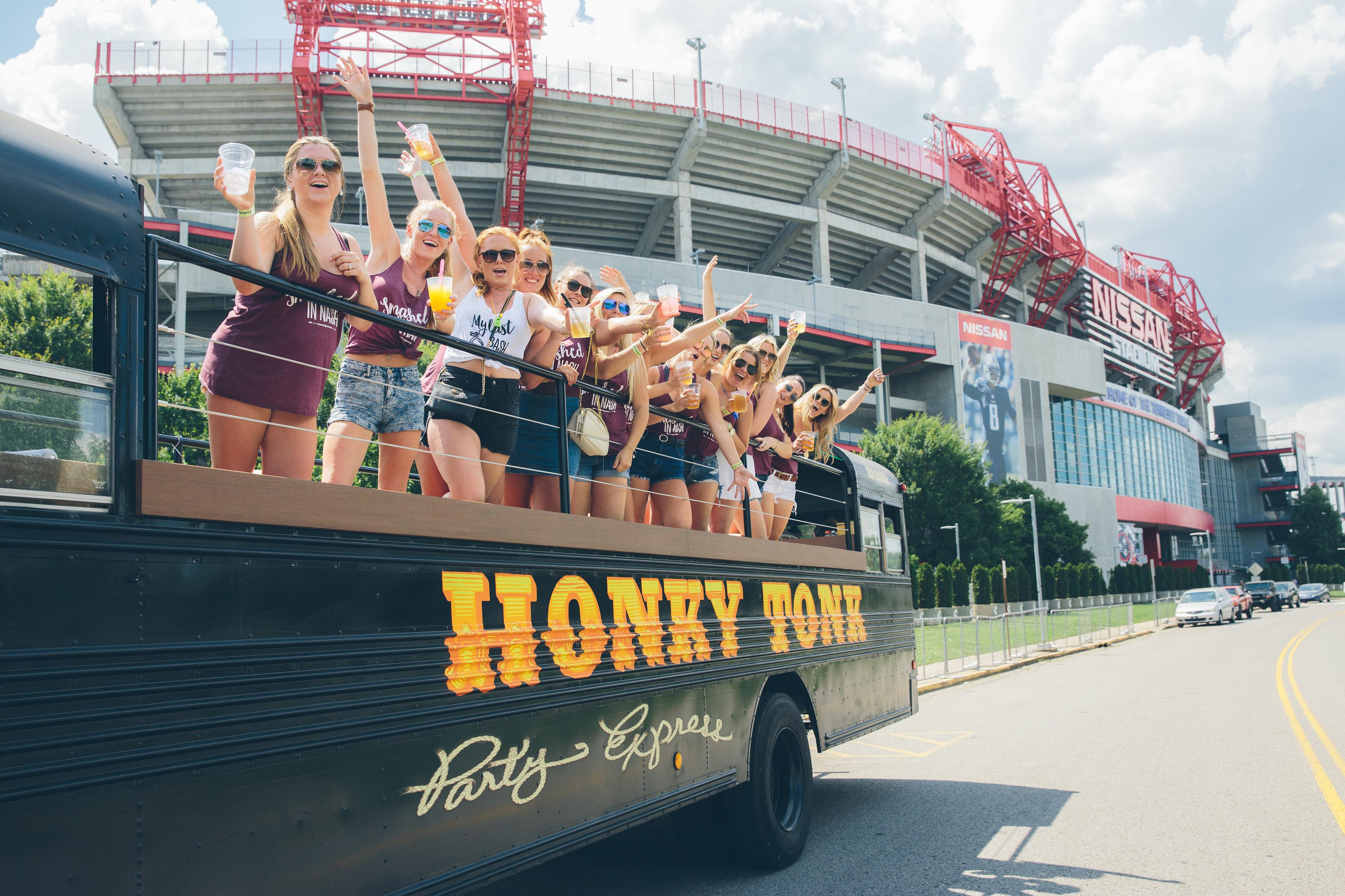 Nashville’s Wildest Honky Tonk Party Bus | Public Tour (21+) – Nashville, Tennessee