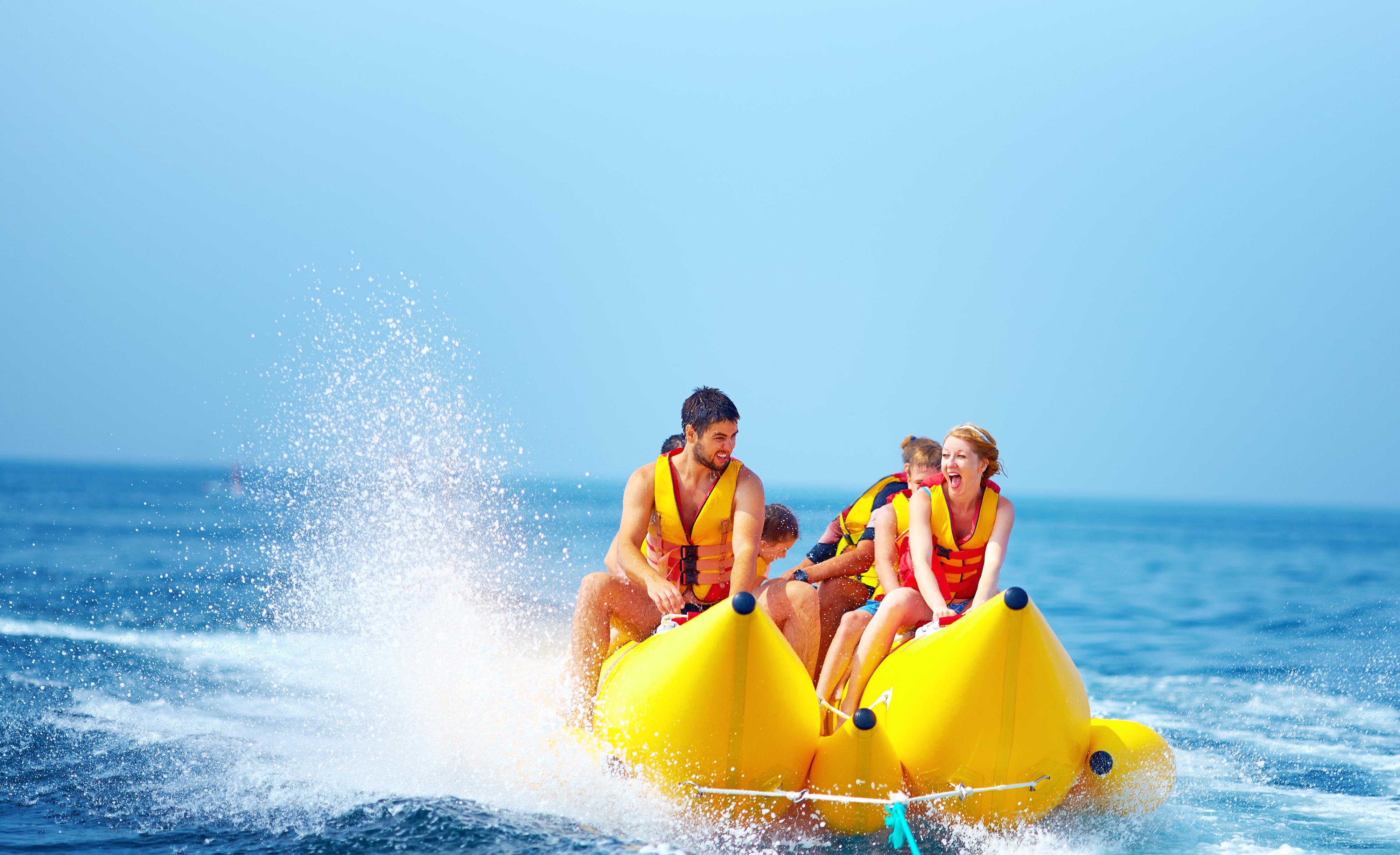 Nassau: Banana Boat Adventure – Nassau, Bahamas