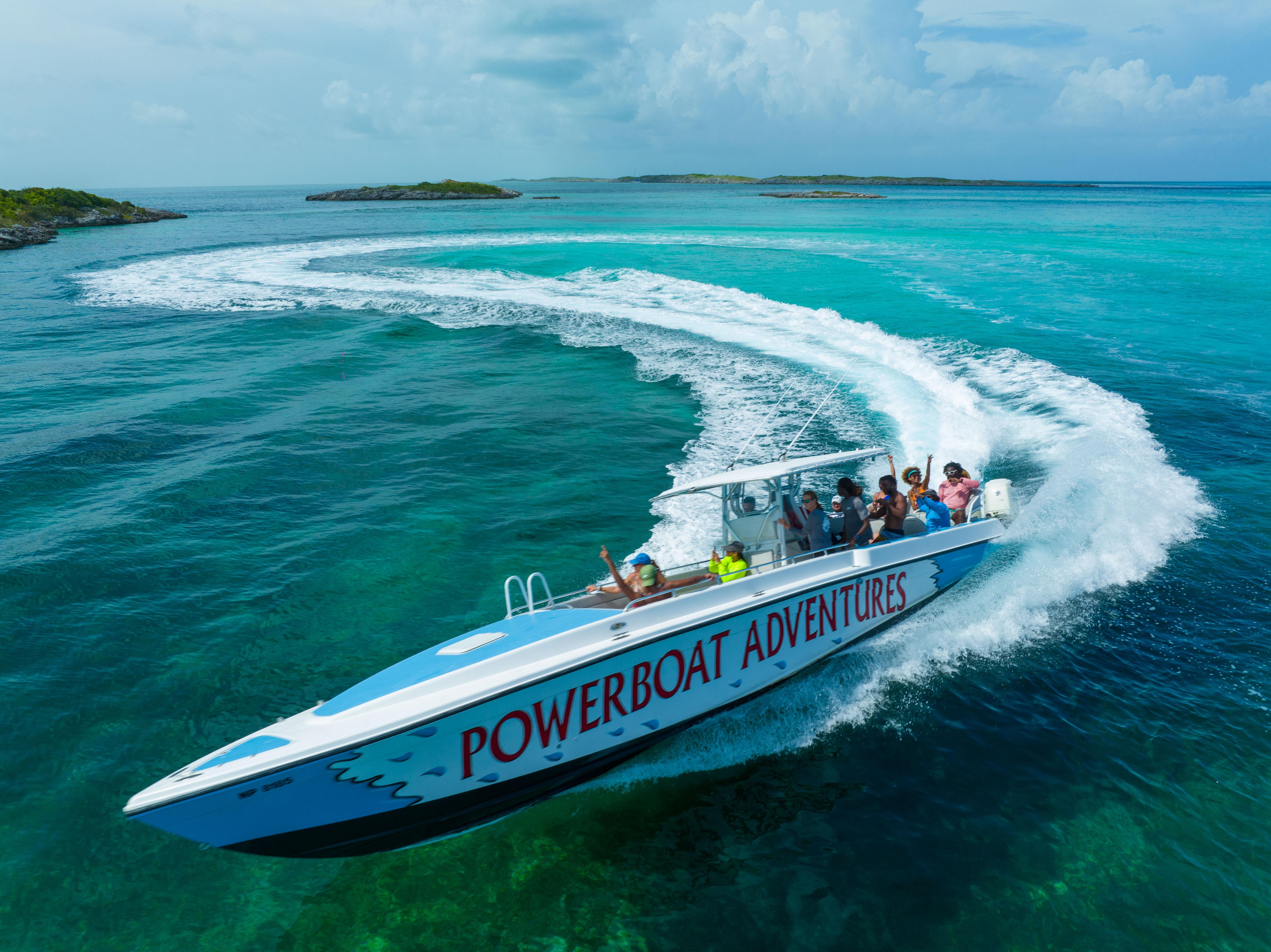 Nassau: Exuma Powerboat Day Trip – Nassau, Bahamas