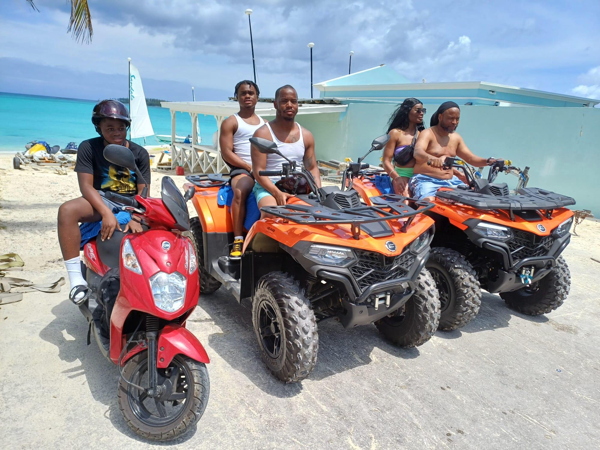 Nassau: Guided Scooter/ATV Rental or Tour w/Beach Day Bundle – Nassau, Bahamas