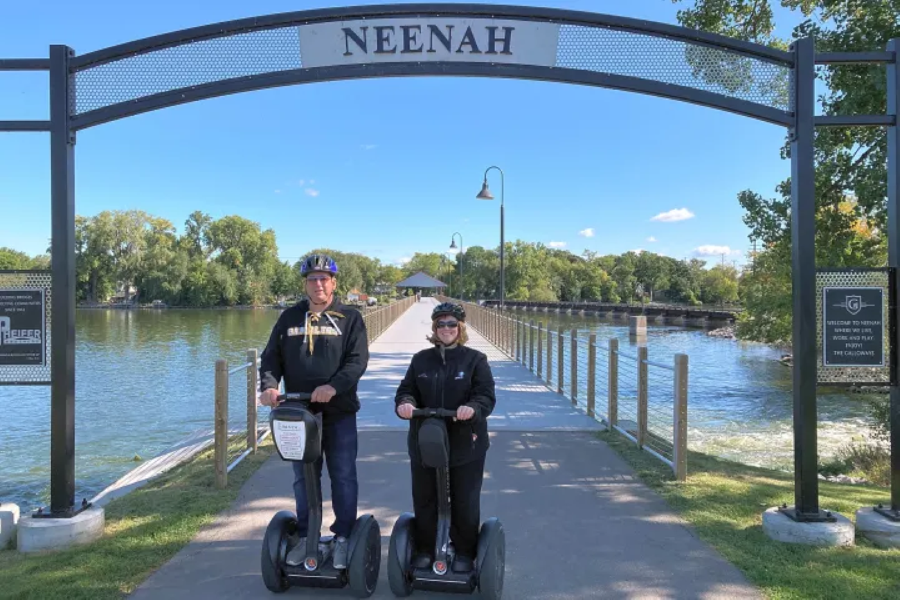 Neenah: Paper & Water Trail Segway Tour – Neenah, Wisconsin