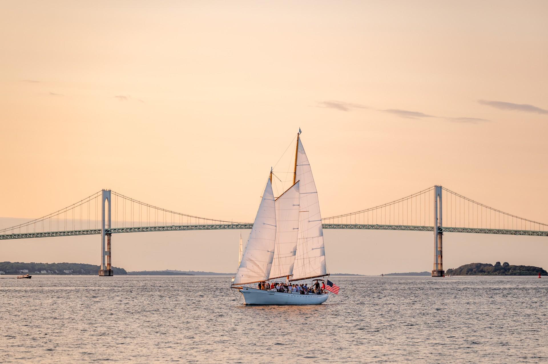 Newport: Sunset Sail on Schooner Madeleine – Newport, Rhode Island