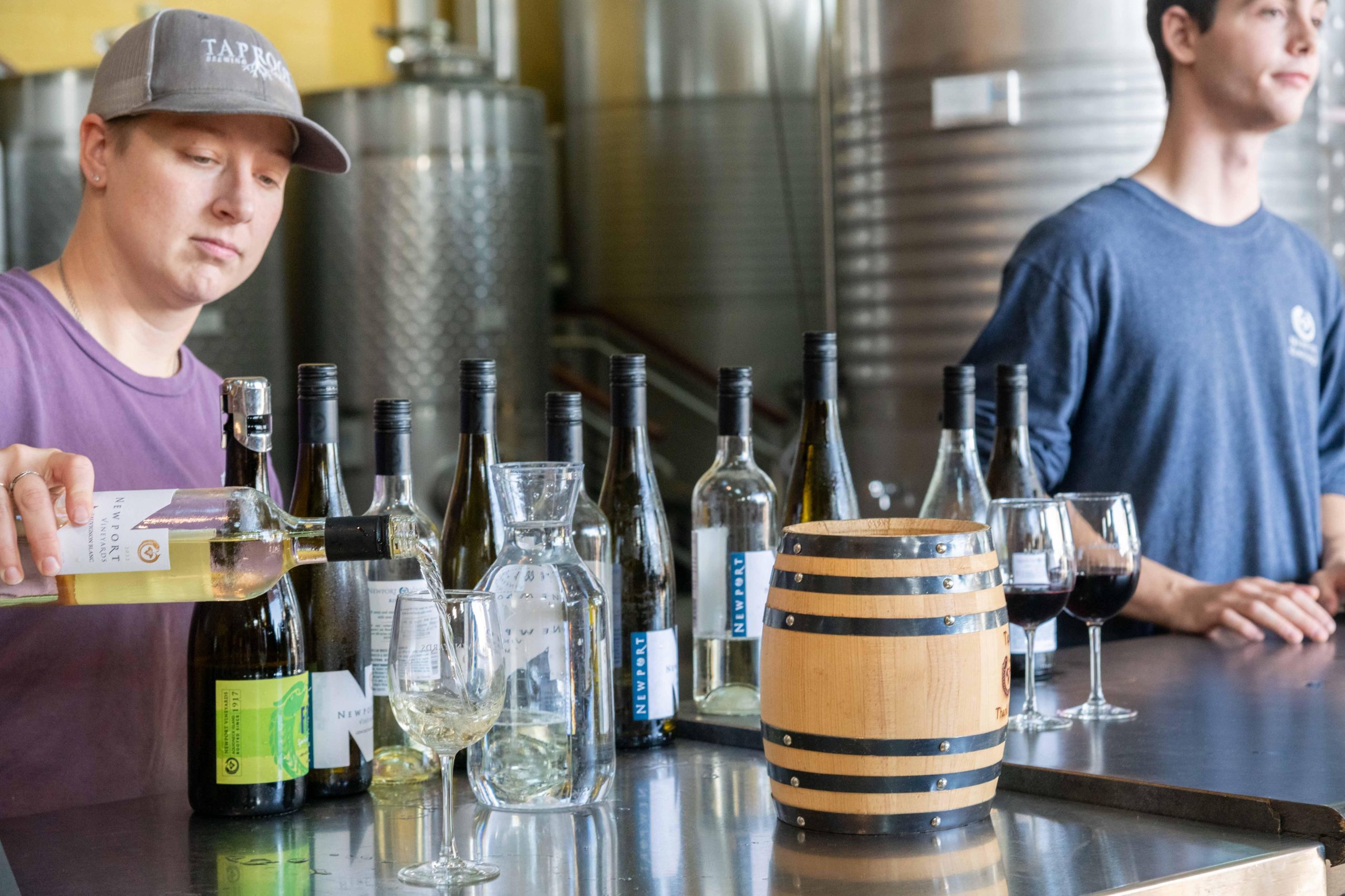 Newport: Vineyards Winery Tour + Tasting – Newport, Rhode Island