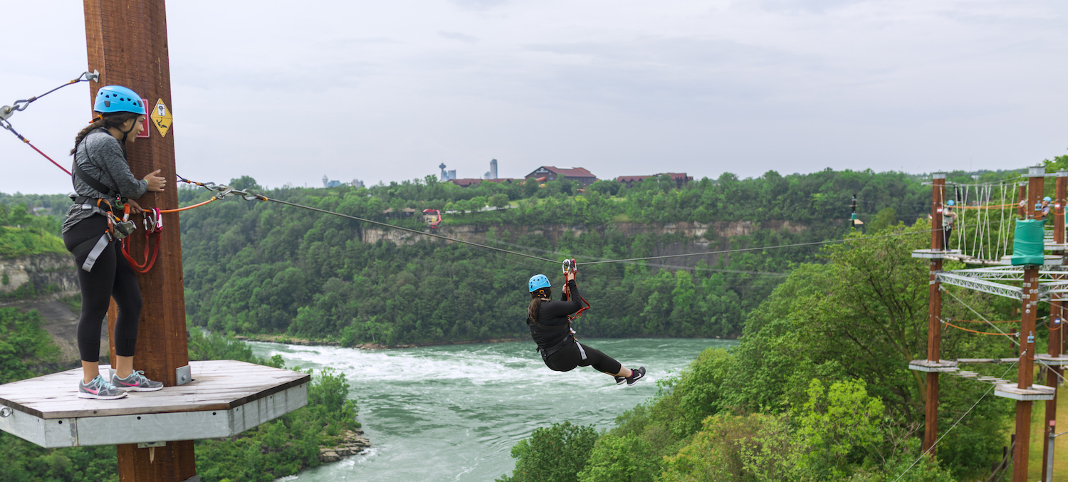 Niagara Falls, Canada: Whirlpool Adventure Ropes Course – Niagara Falls, Ontario, Canada