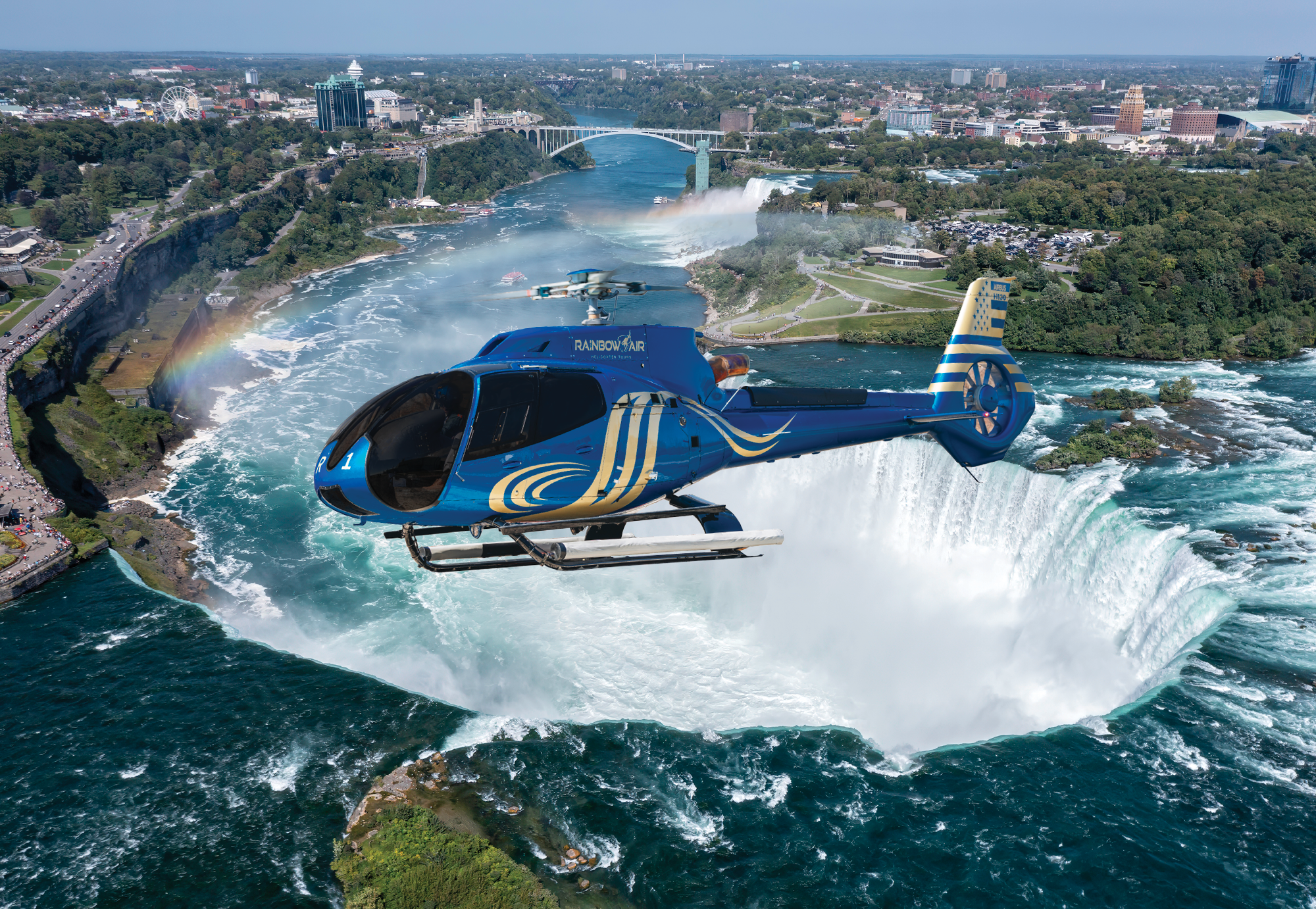 Niagara Falls, USA: Scenic Helicopter Flight over the Falls – Niagara Falls, New York