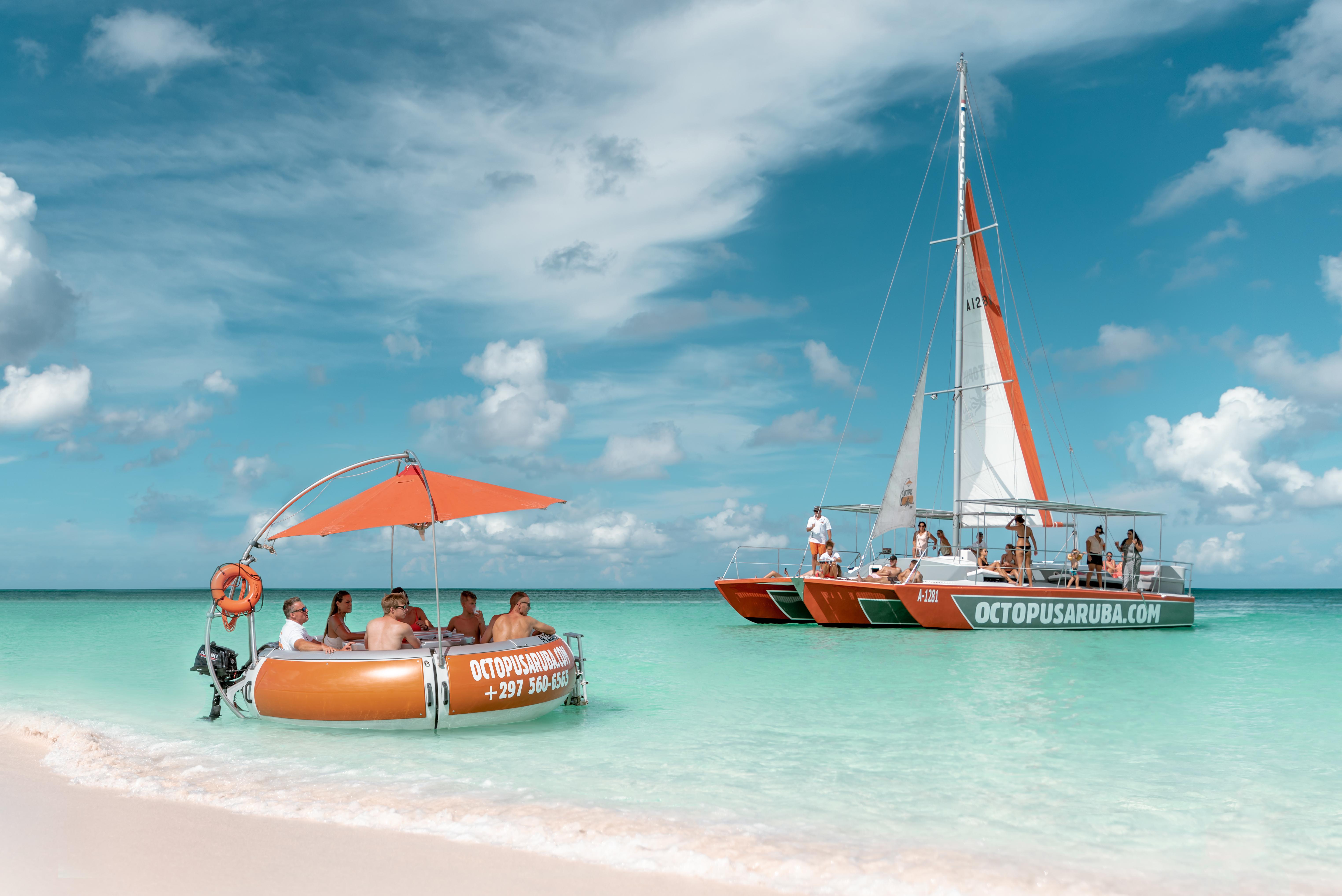 Noord: Afternoon Sailing Trip with Snorkeling and Open Bar – Aruba