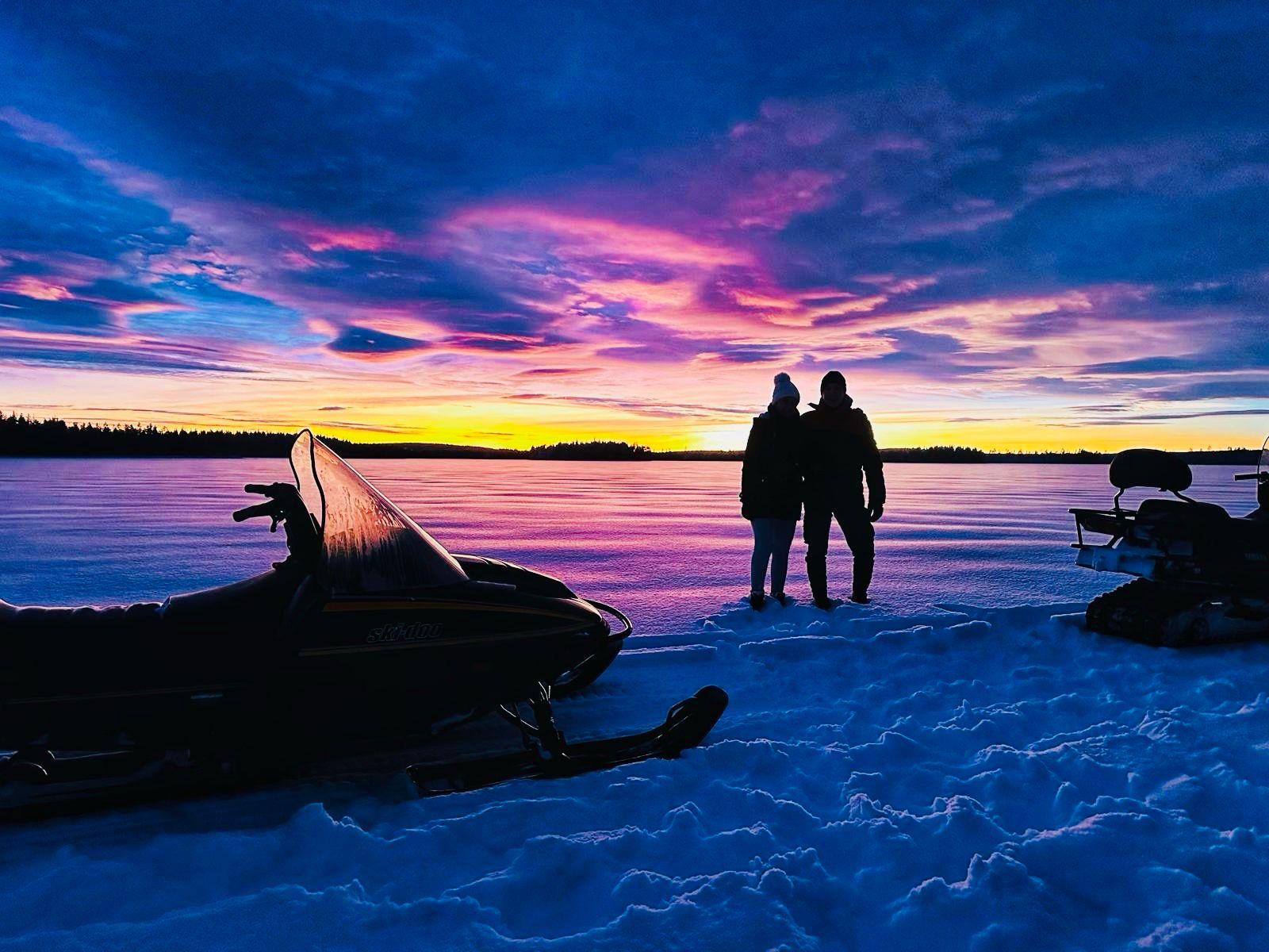 North, Dogs, Snowmobiles & Lights – Luleå, Sweden