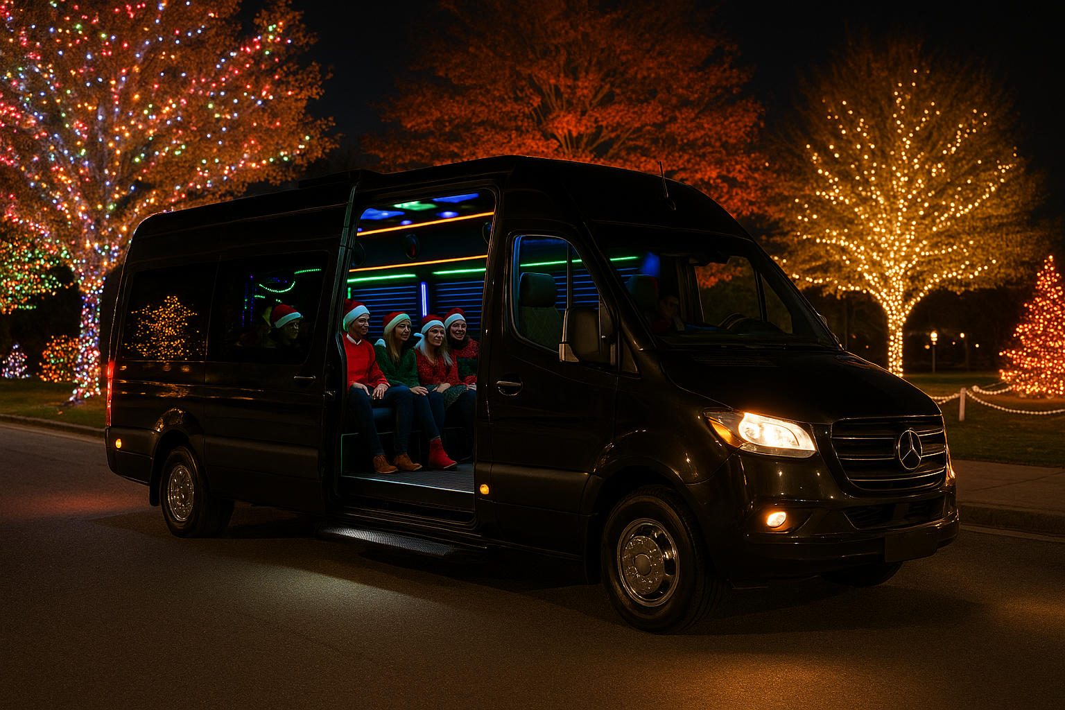 Northern Delaware: Holiday Lights Tour – Wilmington, Delaware