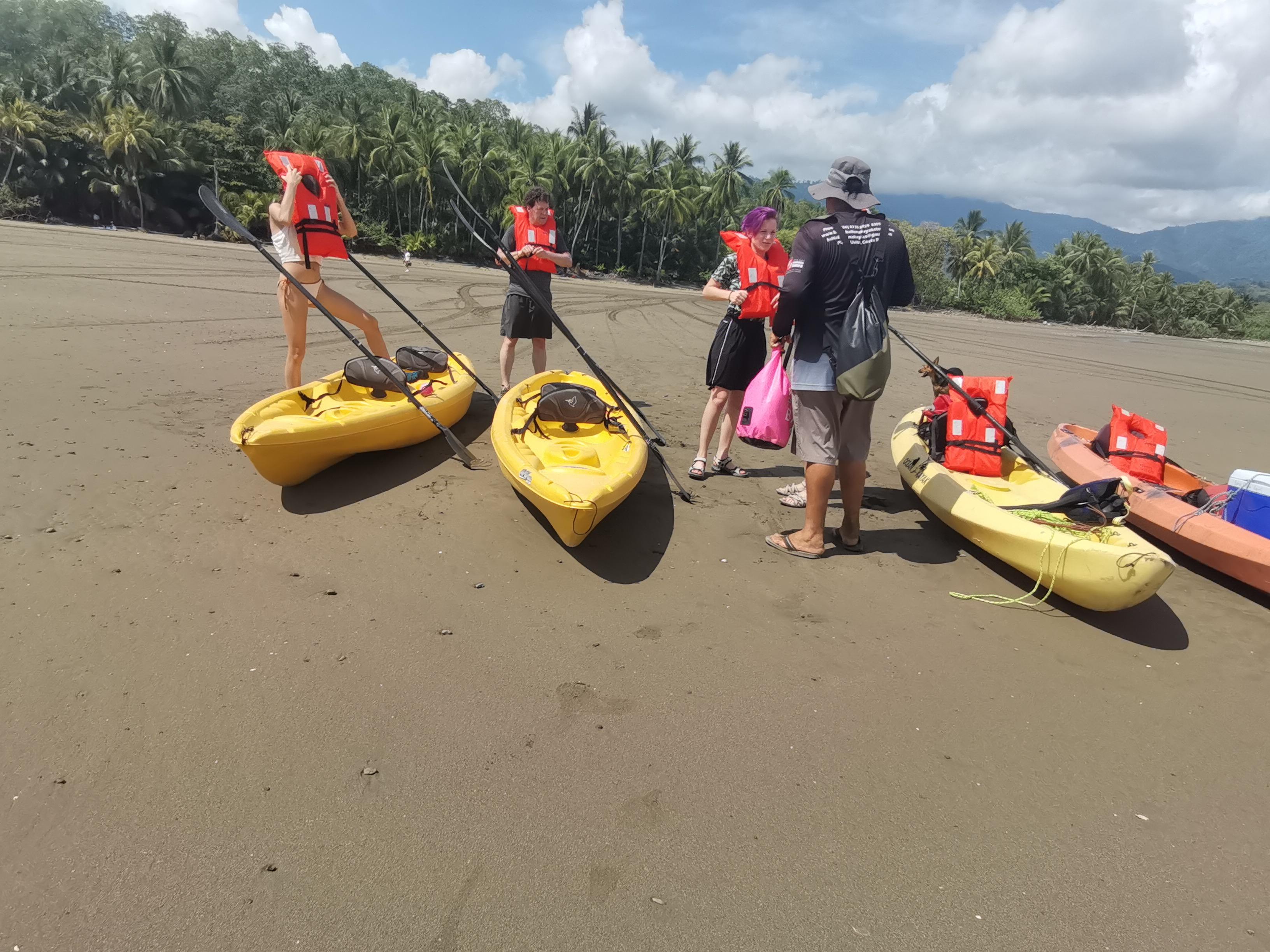 Ocean kayak and snorkel tour in Marino Ballena National Park – Uvita, Costa Rica