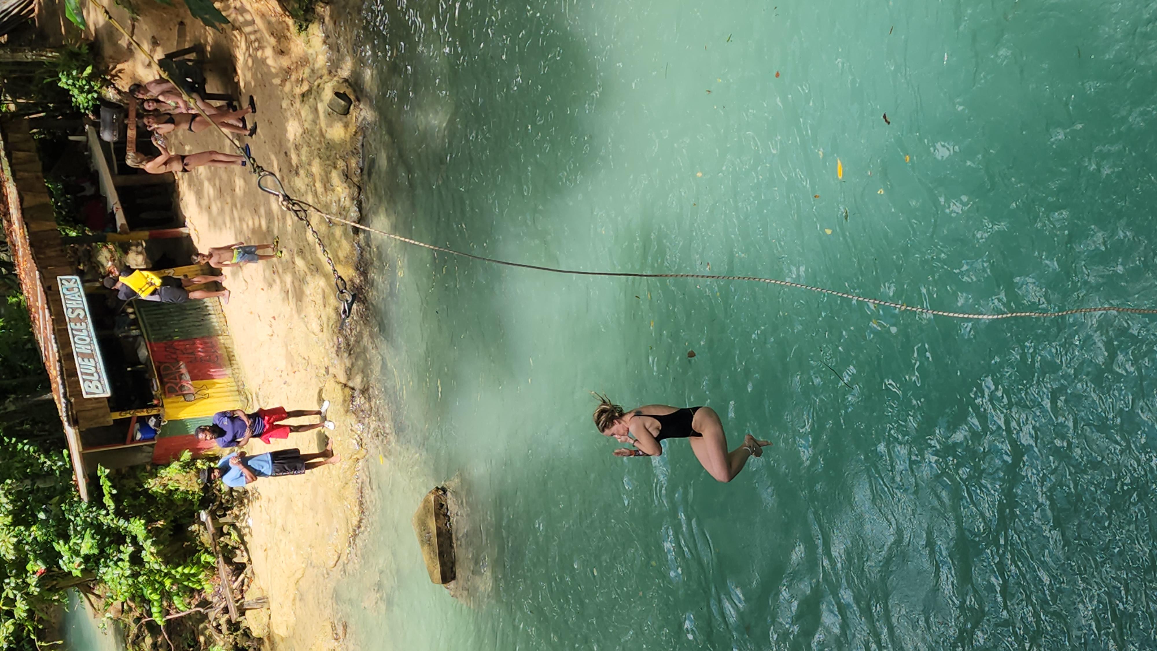 Ocho Rios: Blue Hole, Dunn’s River Falls, and Jerk Lunch – Island Gully Falls, Jamaica