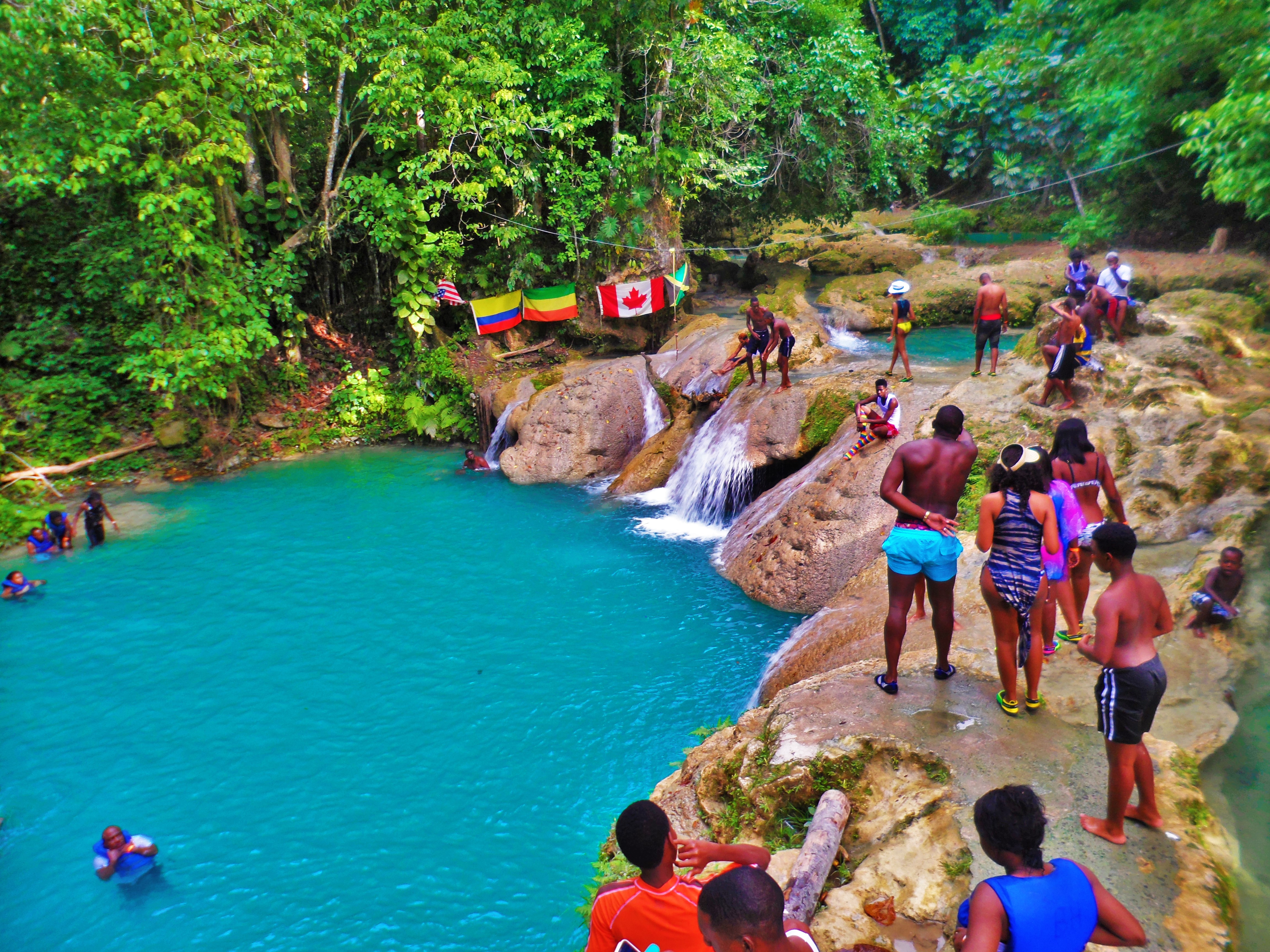 Ocho Rios: Blue Hole, Dunn’s River & Reggae Hill Guided Tour – Dunns River Falls & Park, Jamaica