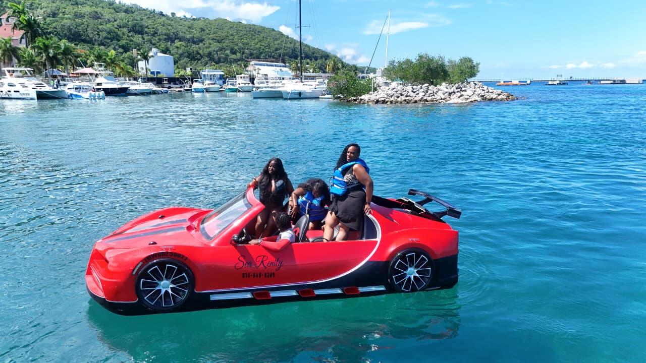 Ocho Rios: Sea Renity Jet Car and Boat Tour – Dunns River Falls & Park, Jamaica