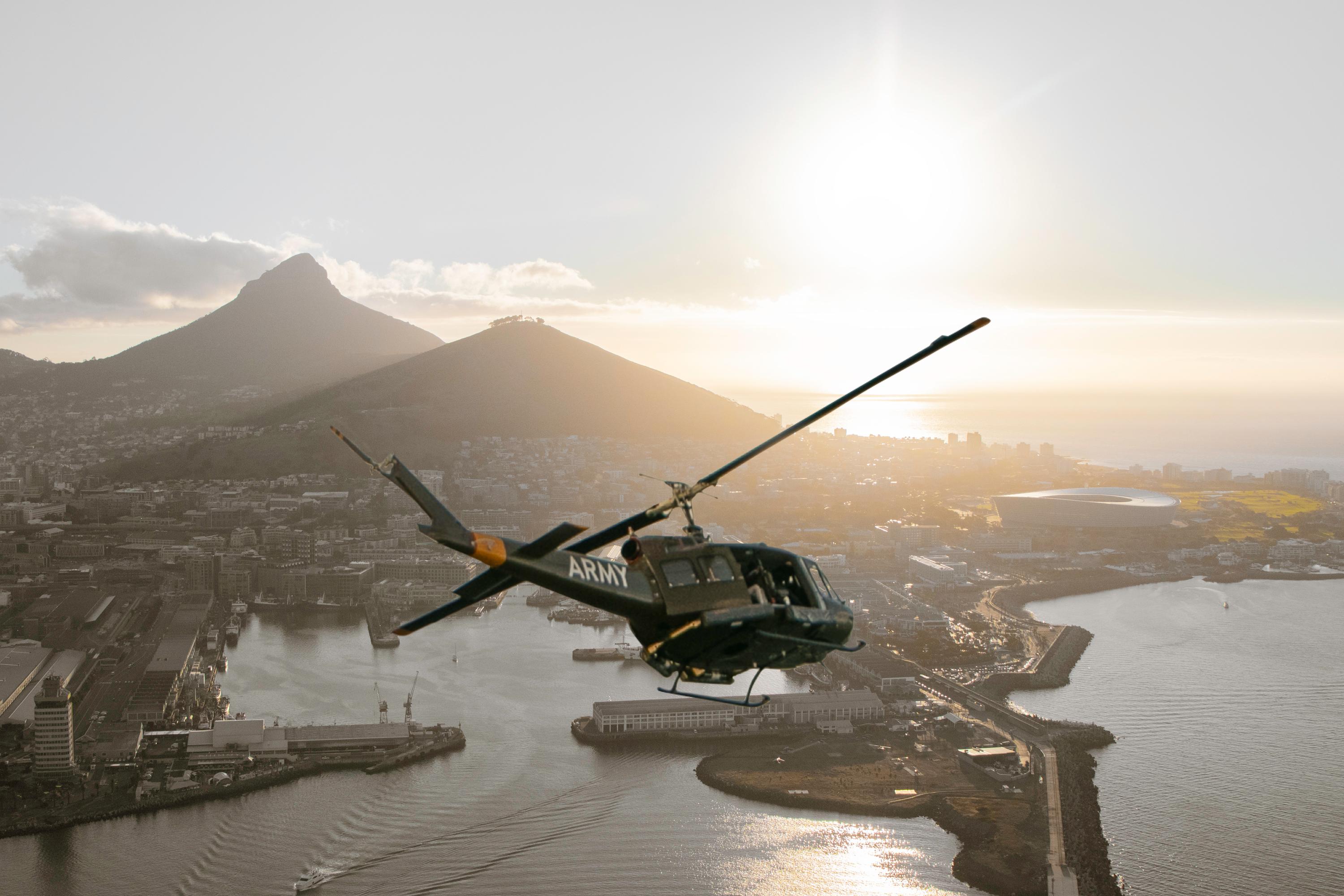 Official Huey Combat Helicopter Flight in Cape town – Cape Town, South Africa