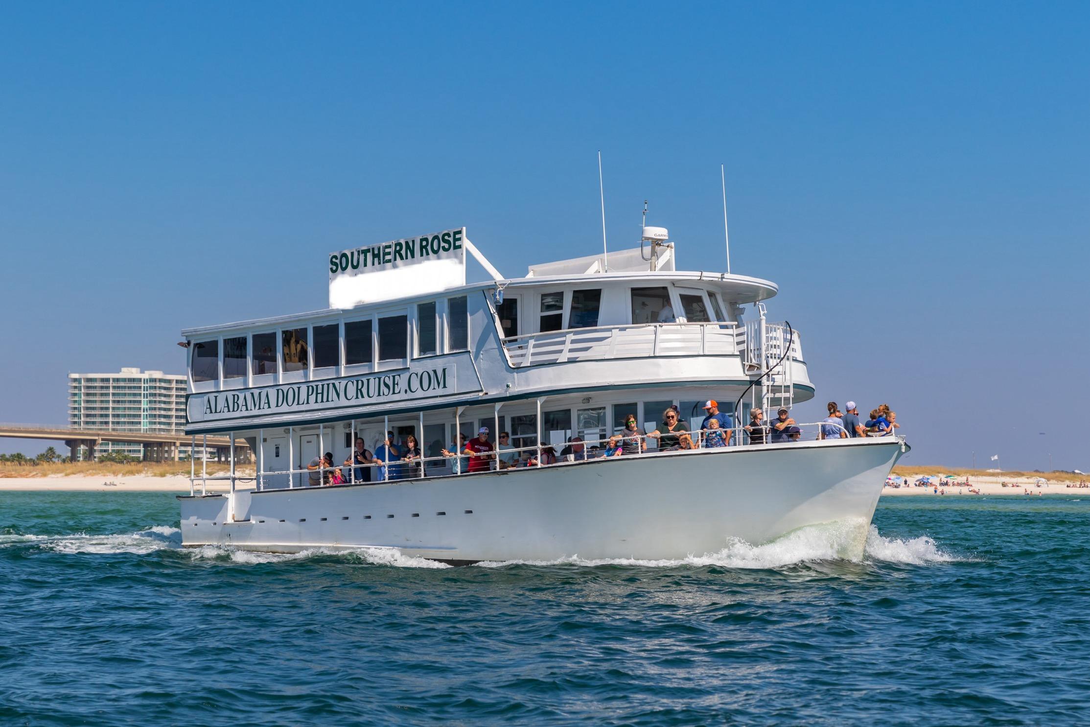Orange Beach: Dolphin Cruise – Perdido Bay, Florida