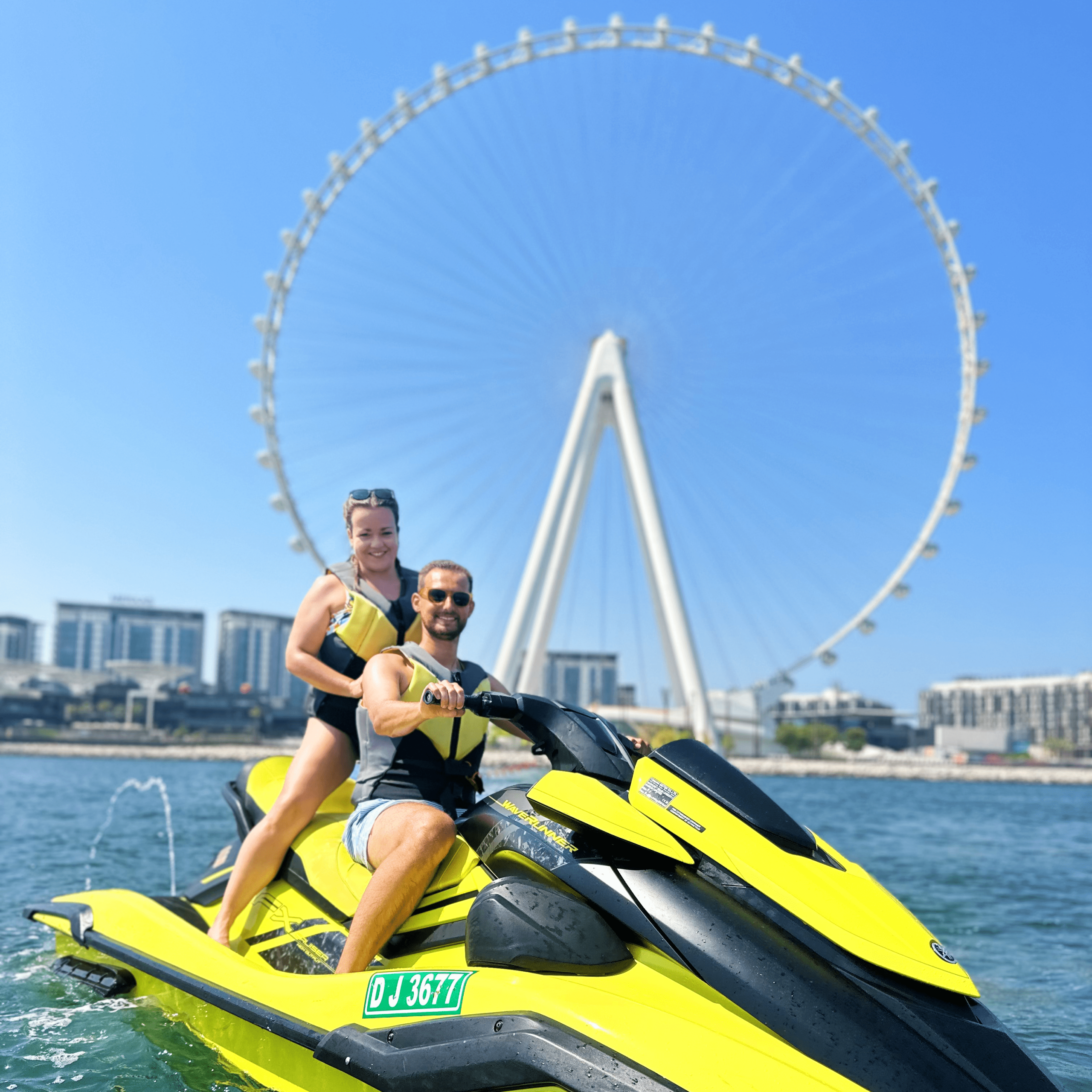 Palm Jumeirah Tour: 90-Minute Jet Ski Adventure in Dubai – Dubai, United Arab Emirates