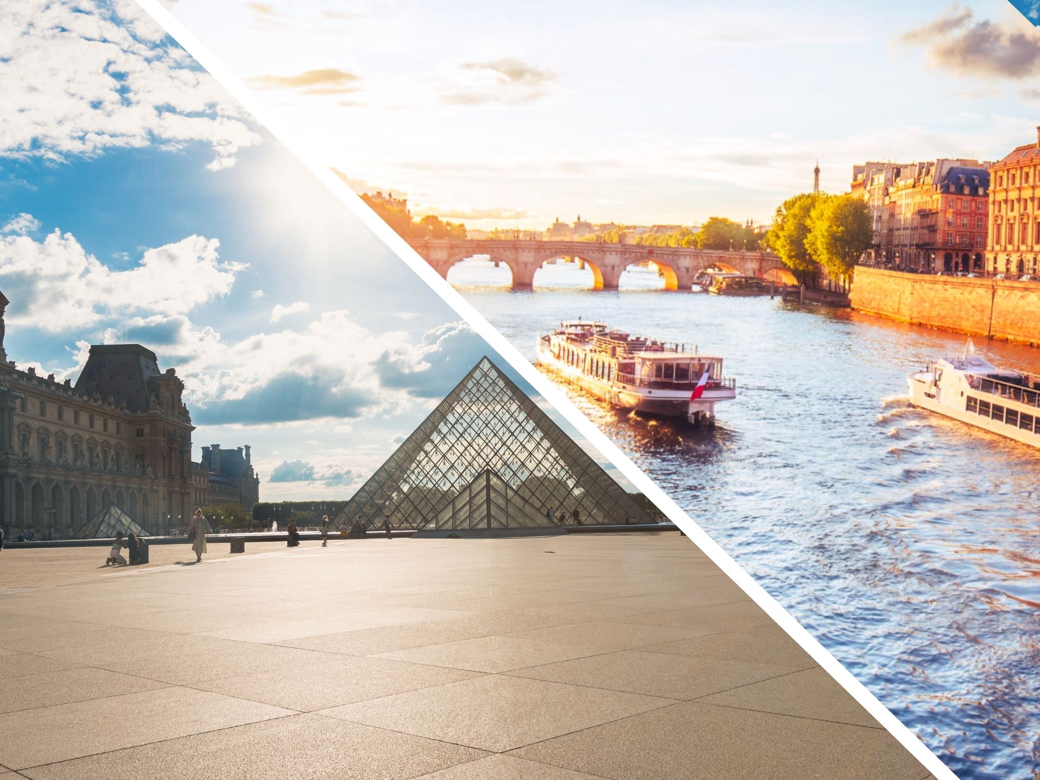 Paris: Louvre Reserved Ticket and River Cruise Combo – Paris, France