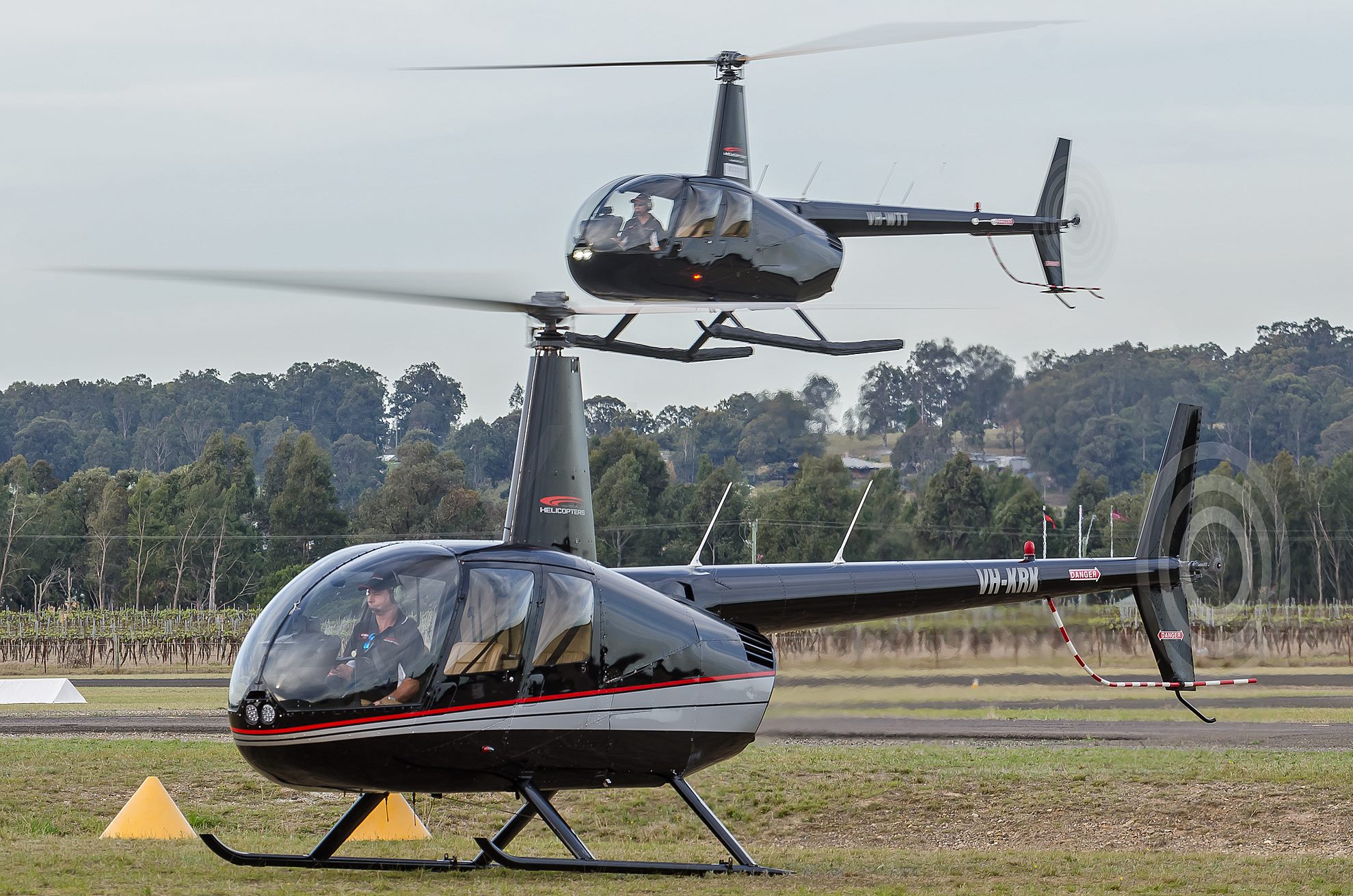Pokolbin: 10-minute Helicopter Scenic Flight Hunter Valley – Pokolbin, Australia