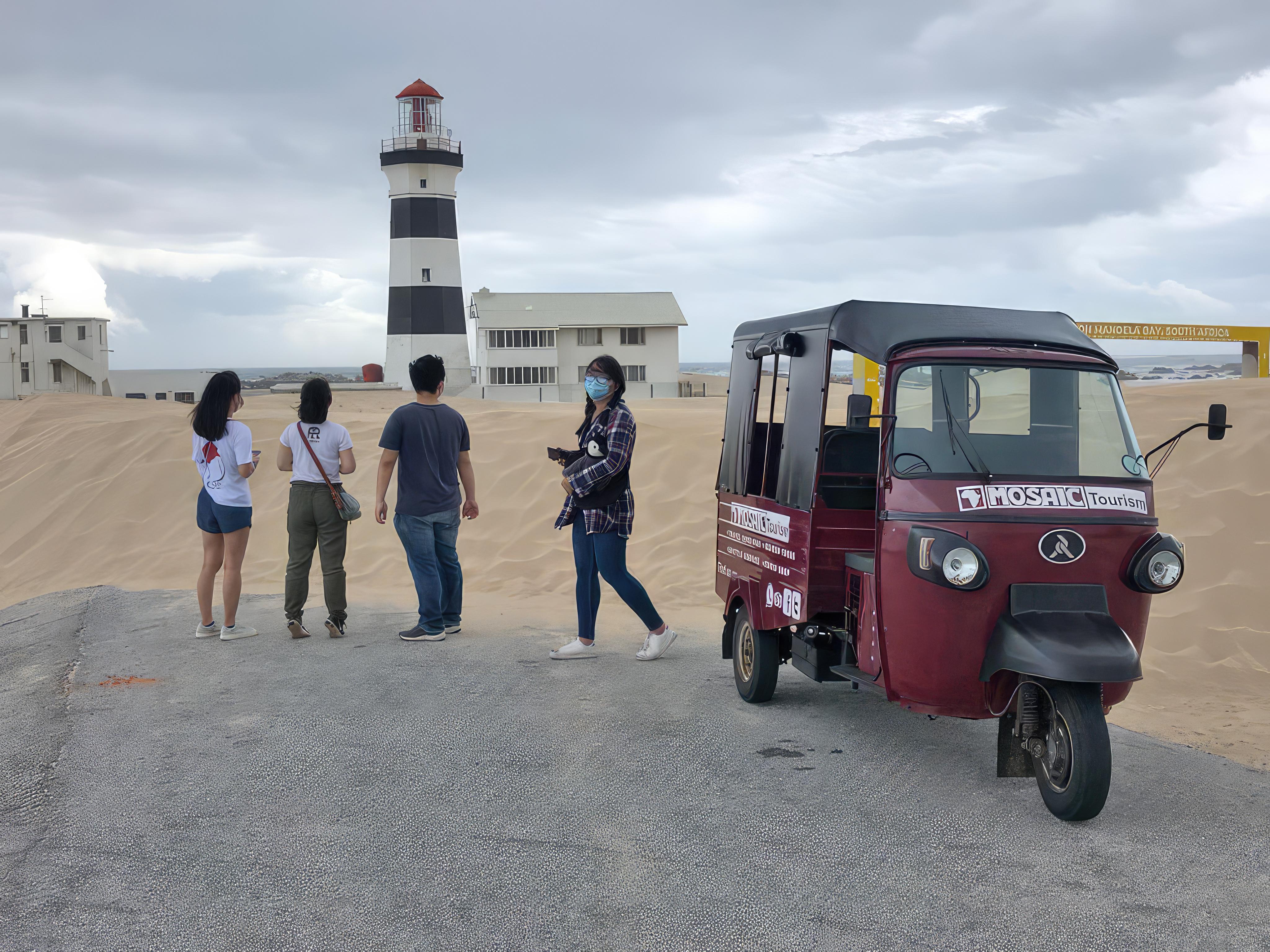 Port Elizabeth tuk-tuk tour, experience the natural beauty. – Gqeberha, South Africa