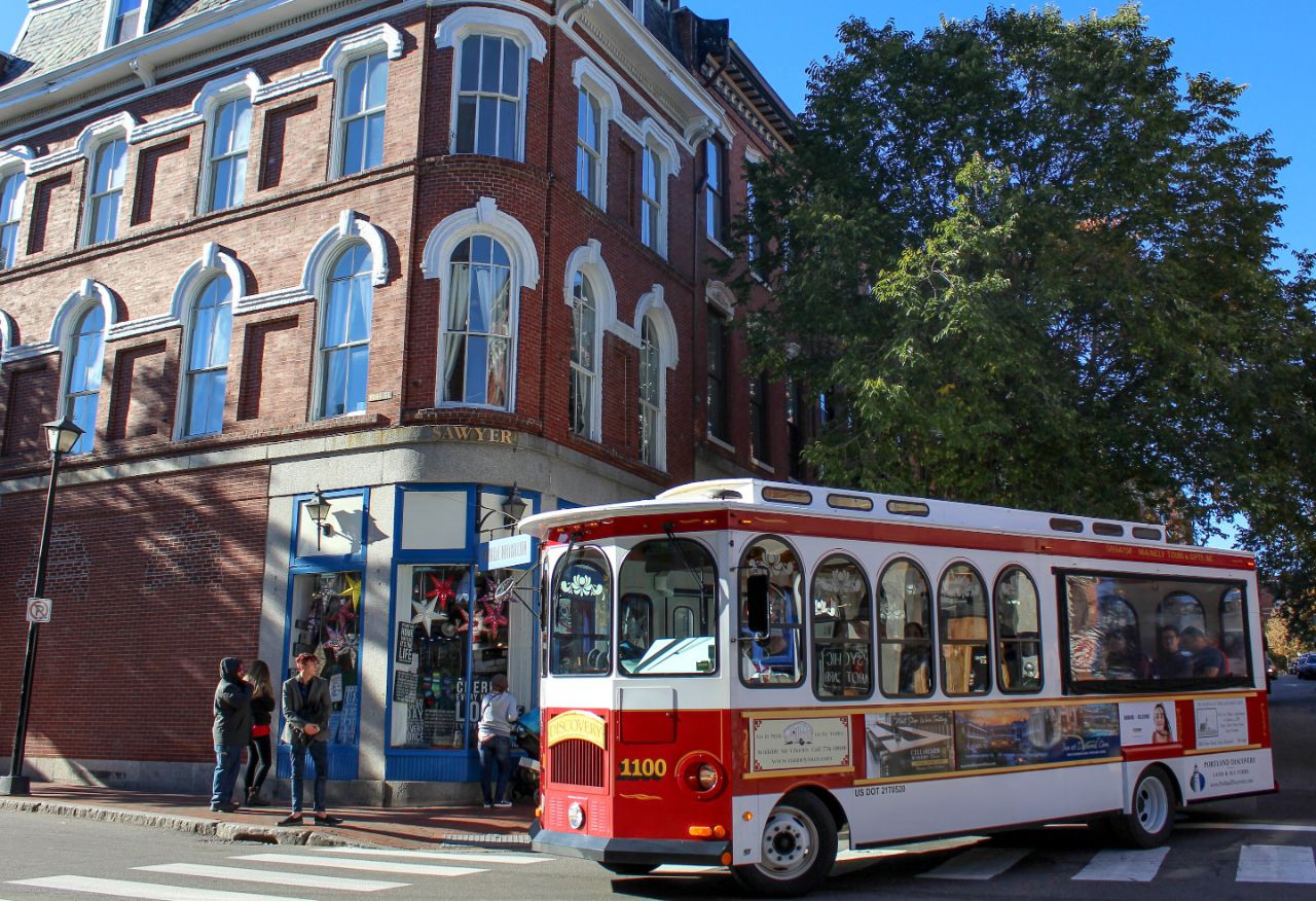 Portland, Maine: 60-Minute Narrated Sightseeing Trolley Tour – Portland, Maine